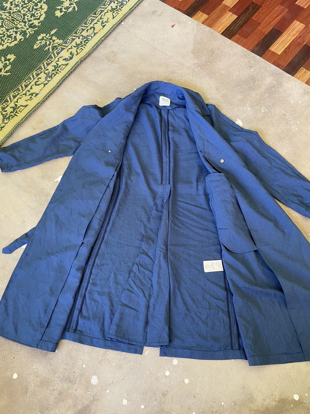 Japanese Brand United Tokyo Belted Long Trench Coat Japan Size US M / EU 48-50 / 2 - 7 Thumbnail
