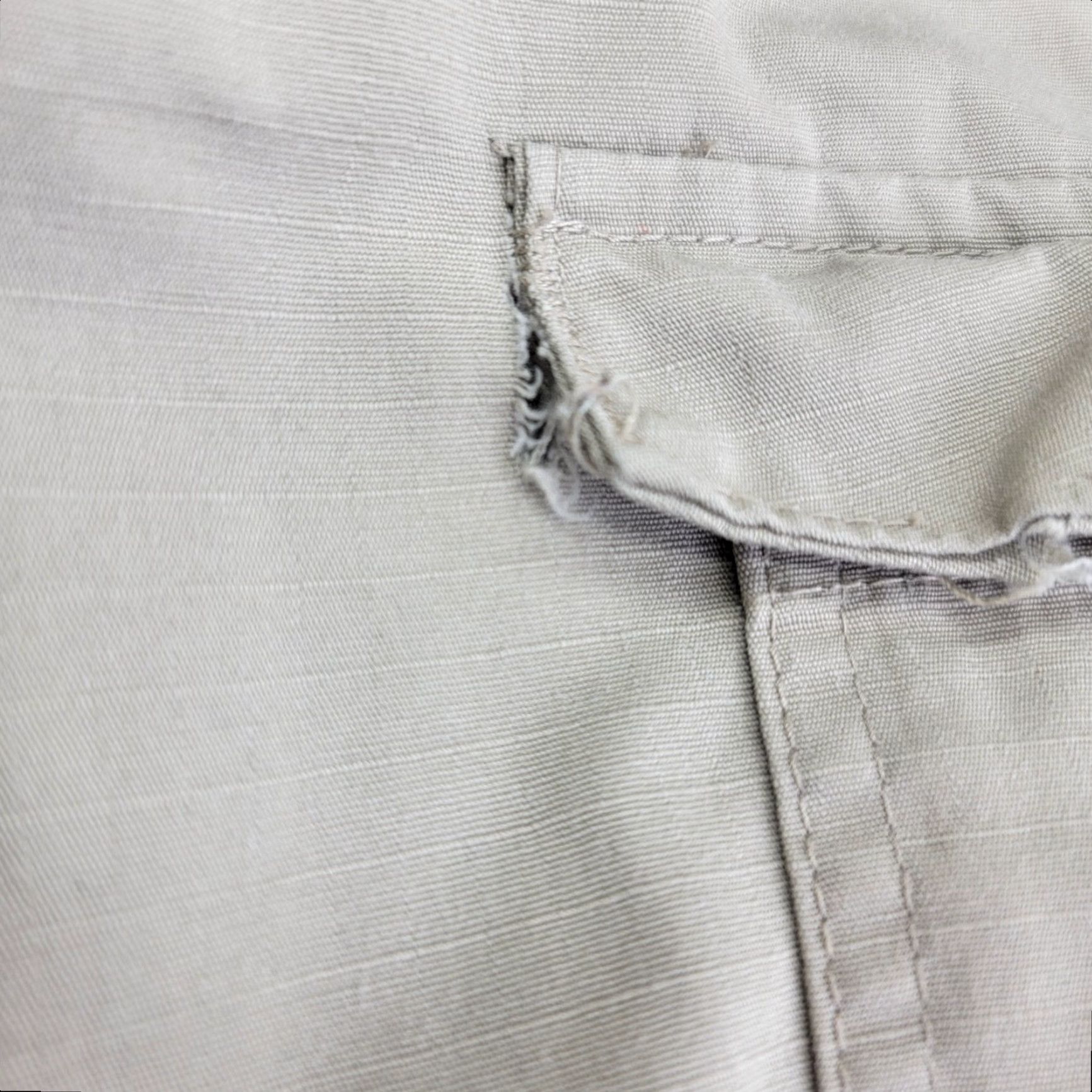 Vintage Tru-Spec Mens Cargo Pants 40x32 Beige Rip Stop Cargo Utility Work Pants Regular Straight Mens Size US 40 / EU 56 - 7 Thumbnail