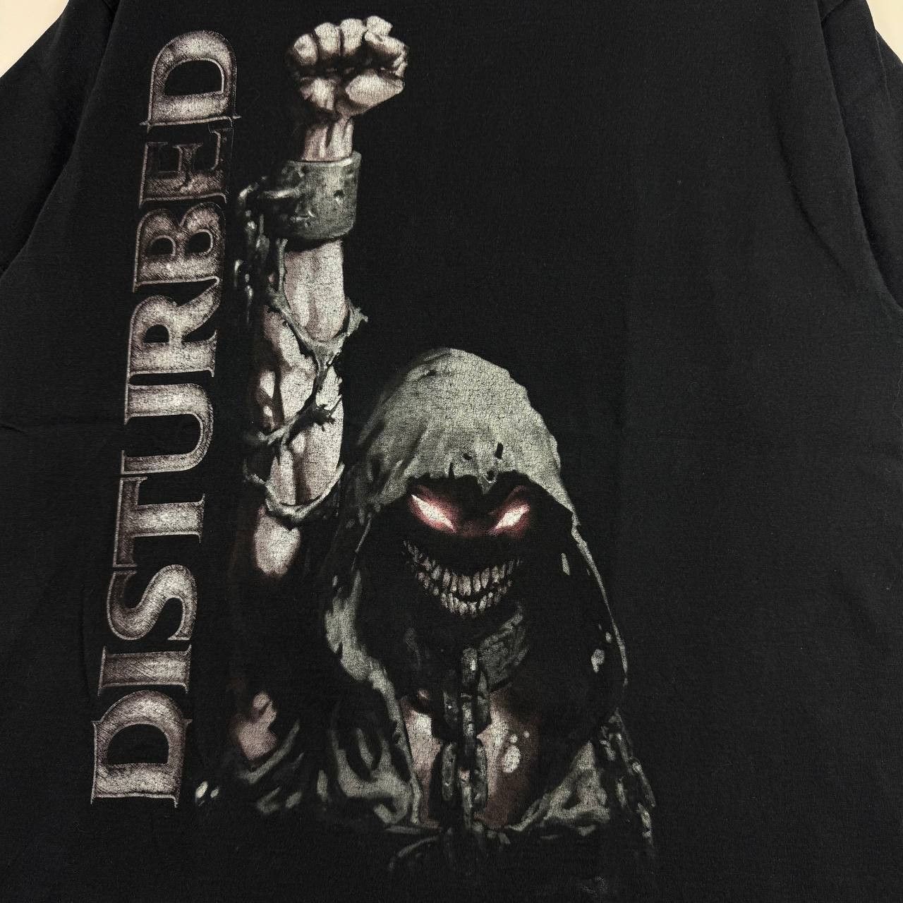 Fruit Of The Loom Disturbed Band Graphic T-Shirt Fruit Of The Loom Mens Size L Size US L / EU 52-54 / 3 - 3 Thumbnail