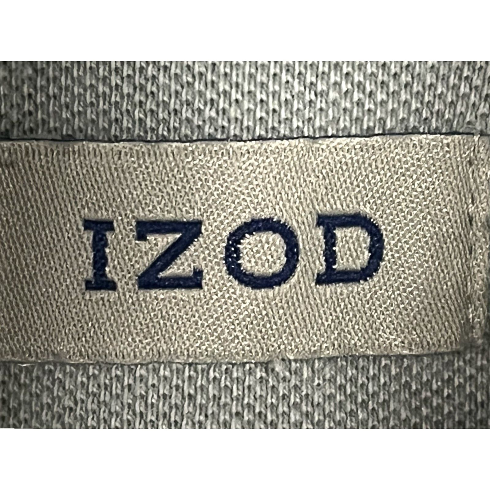 Izod Mens IZOD Polo Shirt Large Striped Cotton Polyester Size US L / EU 52-54 / 3 - 5 Thumbnail