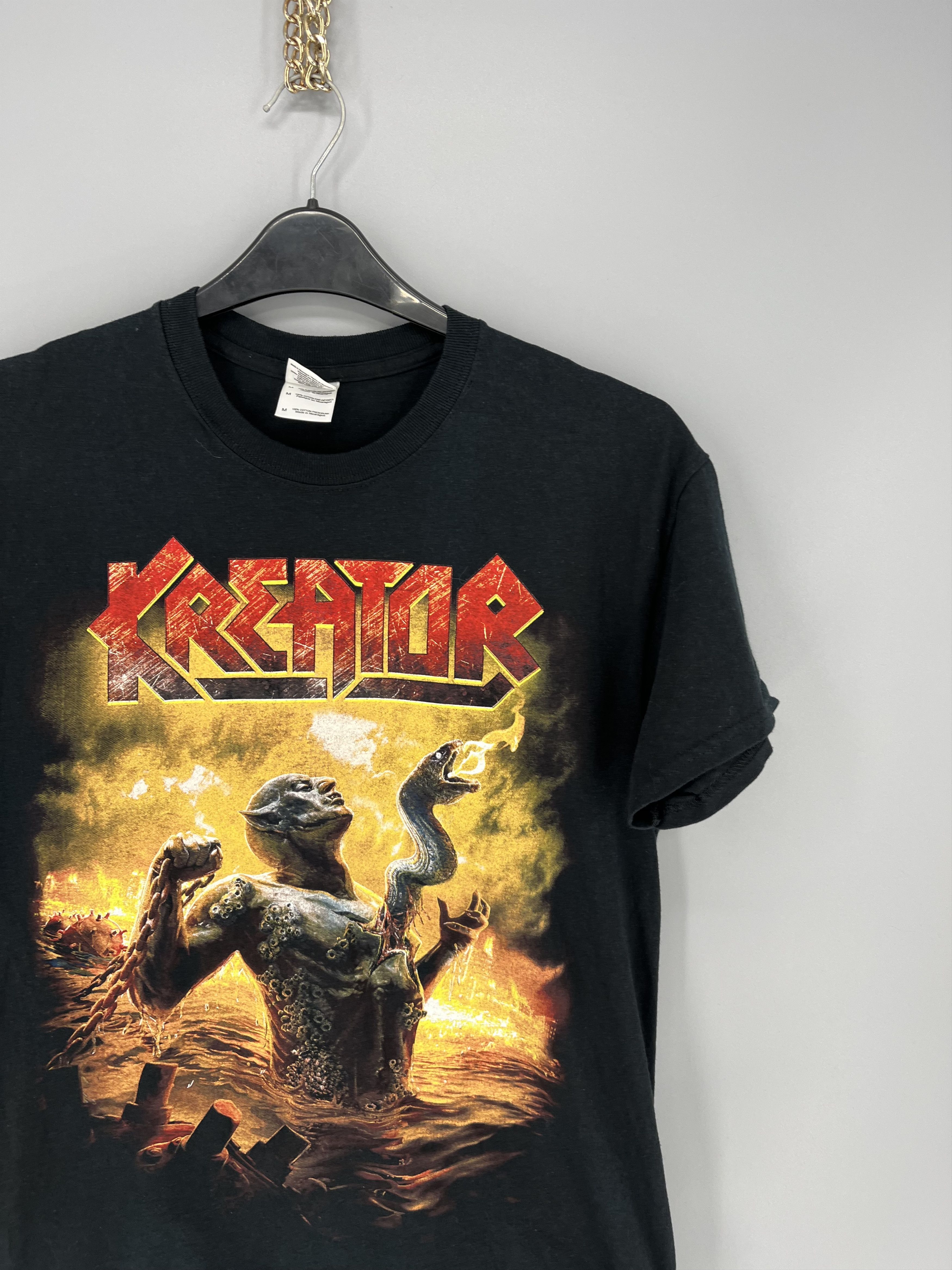 Band Tees Vintage Y2K KREATOR 2014 Tour T-Shirt Size US M / EU 48-50 / 2 - 5 Thumbnail