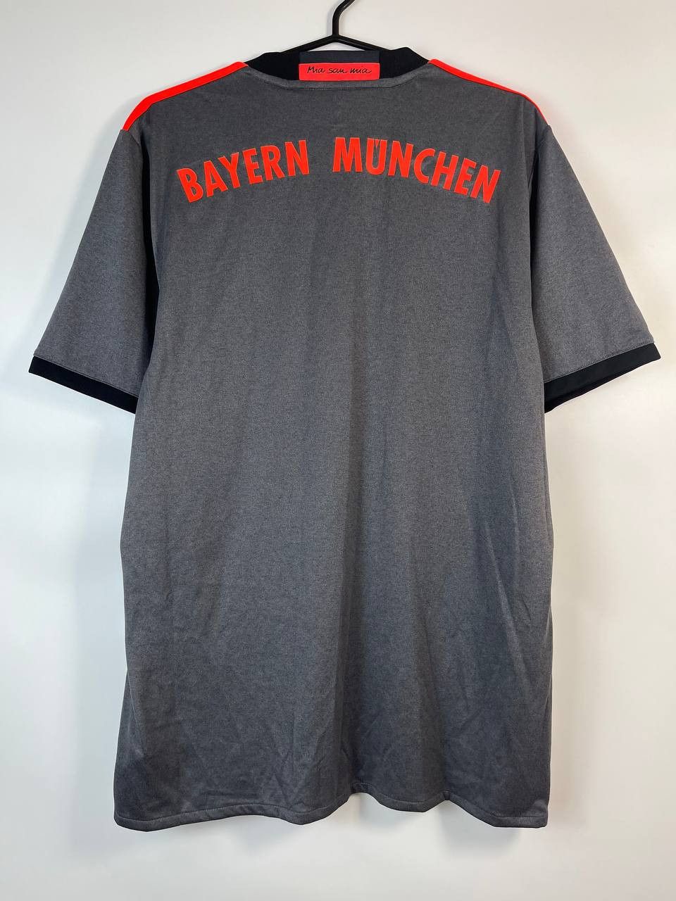 Adidas Bayern Munich 2016 Away Soccer Jersey Grey Adidas Size L Size US L / EU 52-54 / 3 - 5 Thumbnail