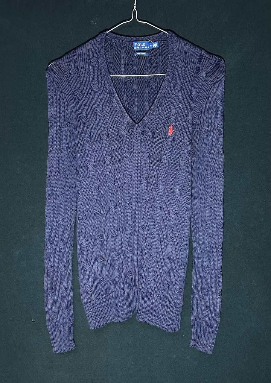 Polo Ralph Lauren Polo Ralph Lauren Sweater Cable-Knit Pullover Preppy classic Size M / US 6-8 / IT 42-44 - 1 Thumbnail