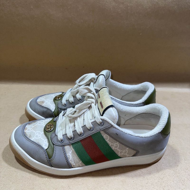 Gucci Gucci Screener Low-Top Fashion Sneakers for Men - Size US 8.5 / EU 41-42 - 1 Thumbnail