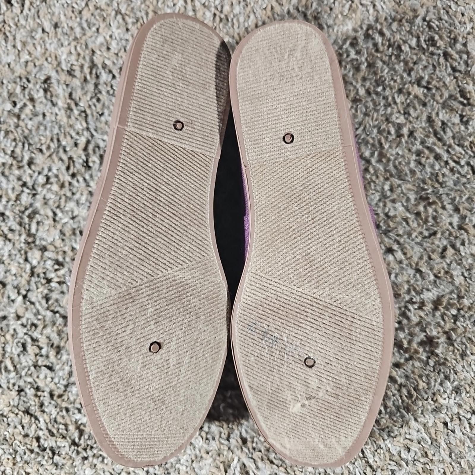 Marine Serre SERRA 49793 Purple Loafer Slip On Shoes Sz 7 Size US 7 / IT 37 - 6 Thumbnail