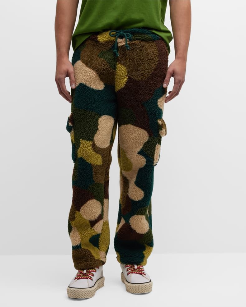 Kid Super Moss Fleece Pants L