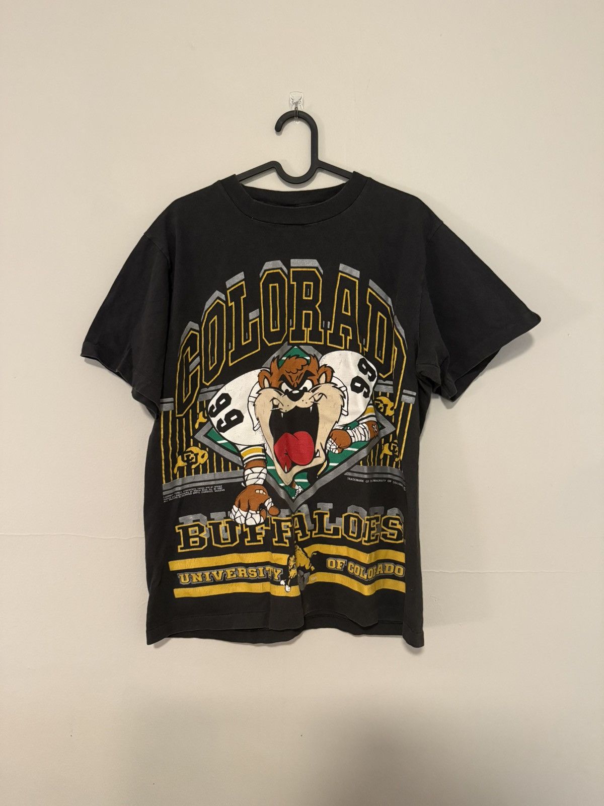 Vintage Vintage CU Boulder Football Tee Size US L / EU 52-54 / 3 - 1 Thumbnail