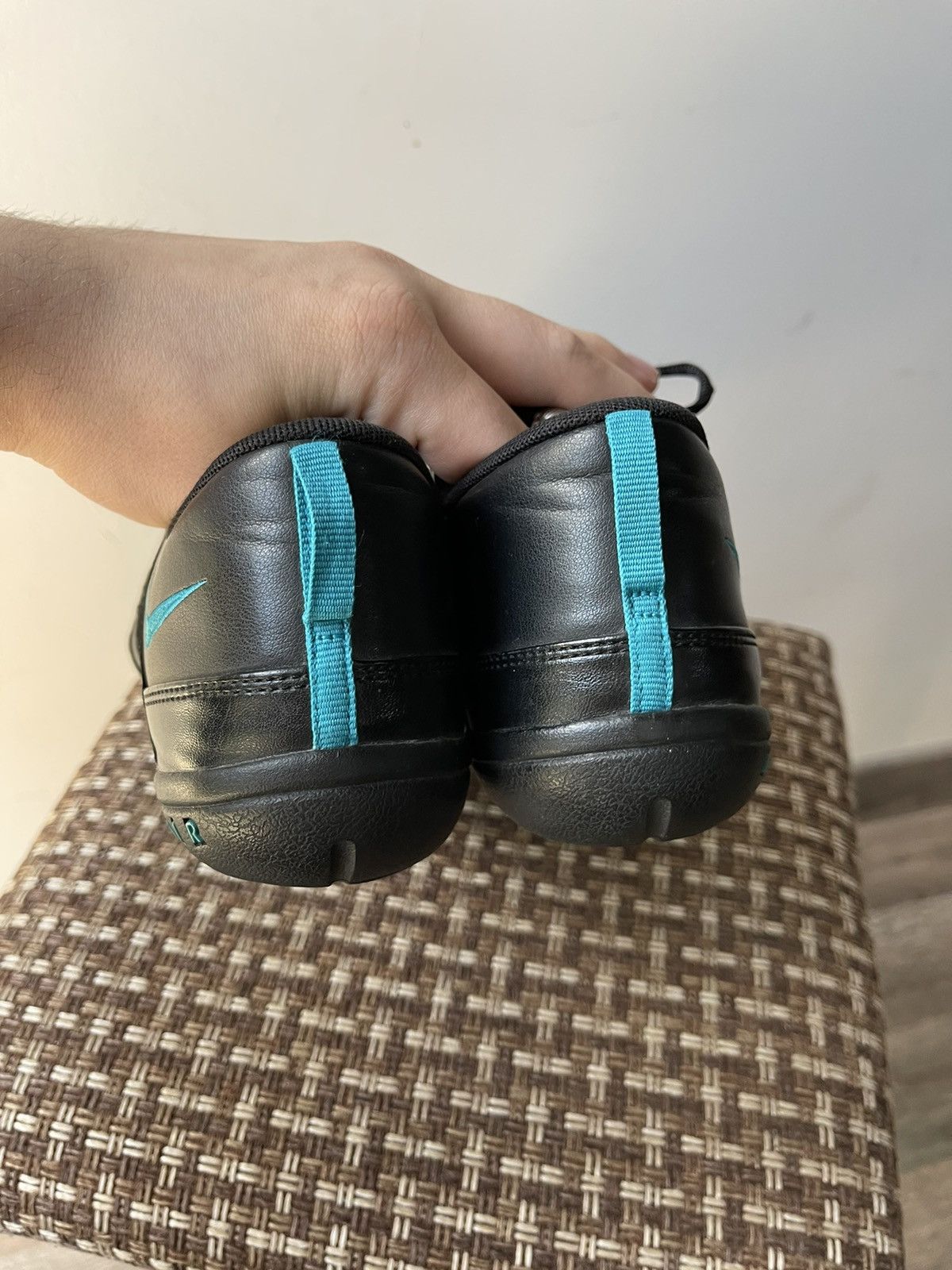 Nike Nike Air Women's Training Shoes Black Teal Blue Sz 8.5 Size US 8.5 / IT 38.5 - 6 Thumbnail