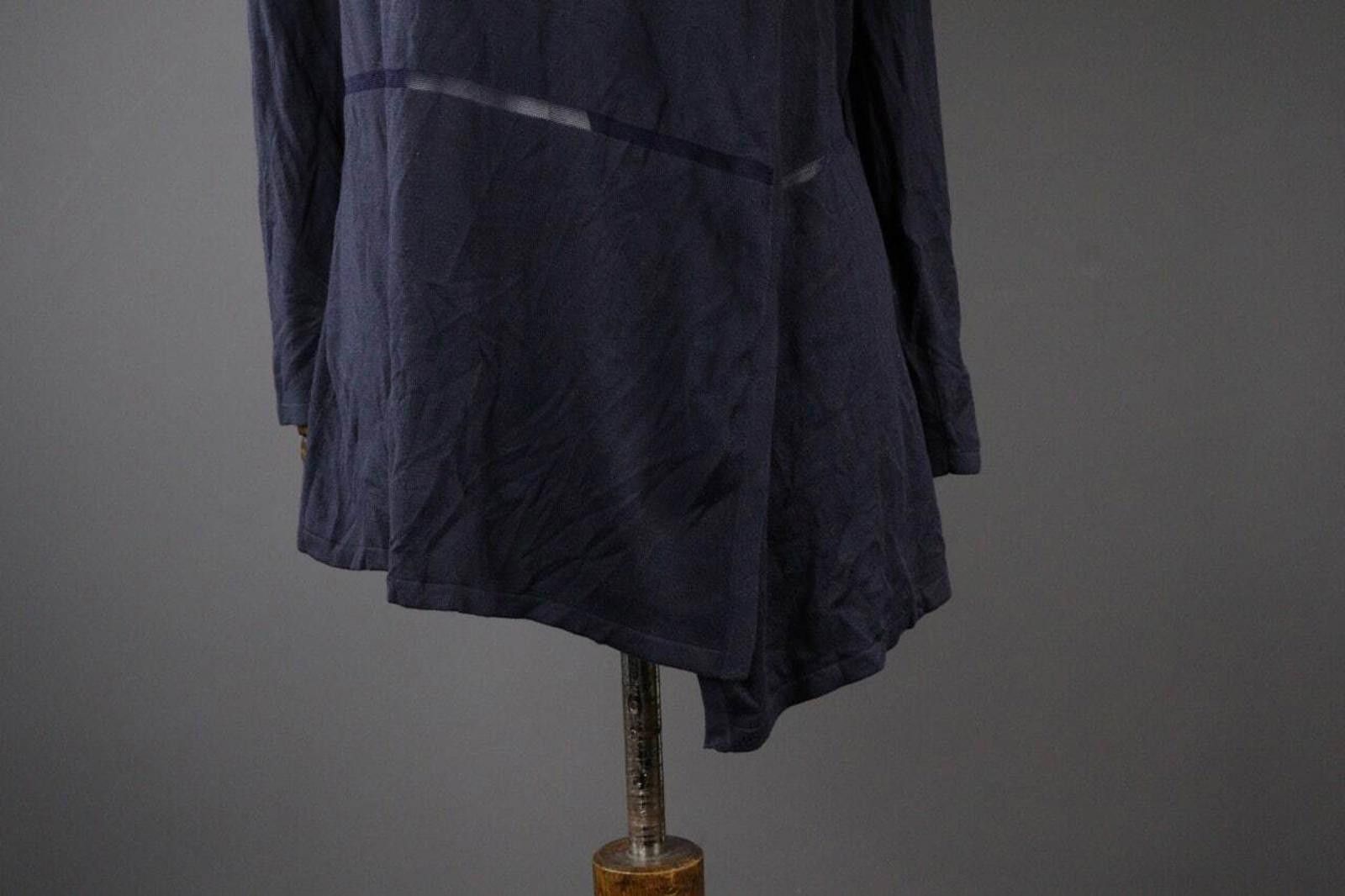 Designer Armani Jeans Casual Knit Open Cardigan Sweater Size 42 Size M / US 6-8 / IT 42-44 - 5 Thumbnail