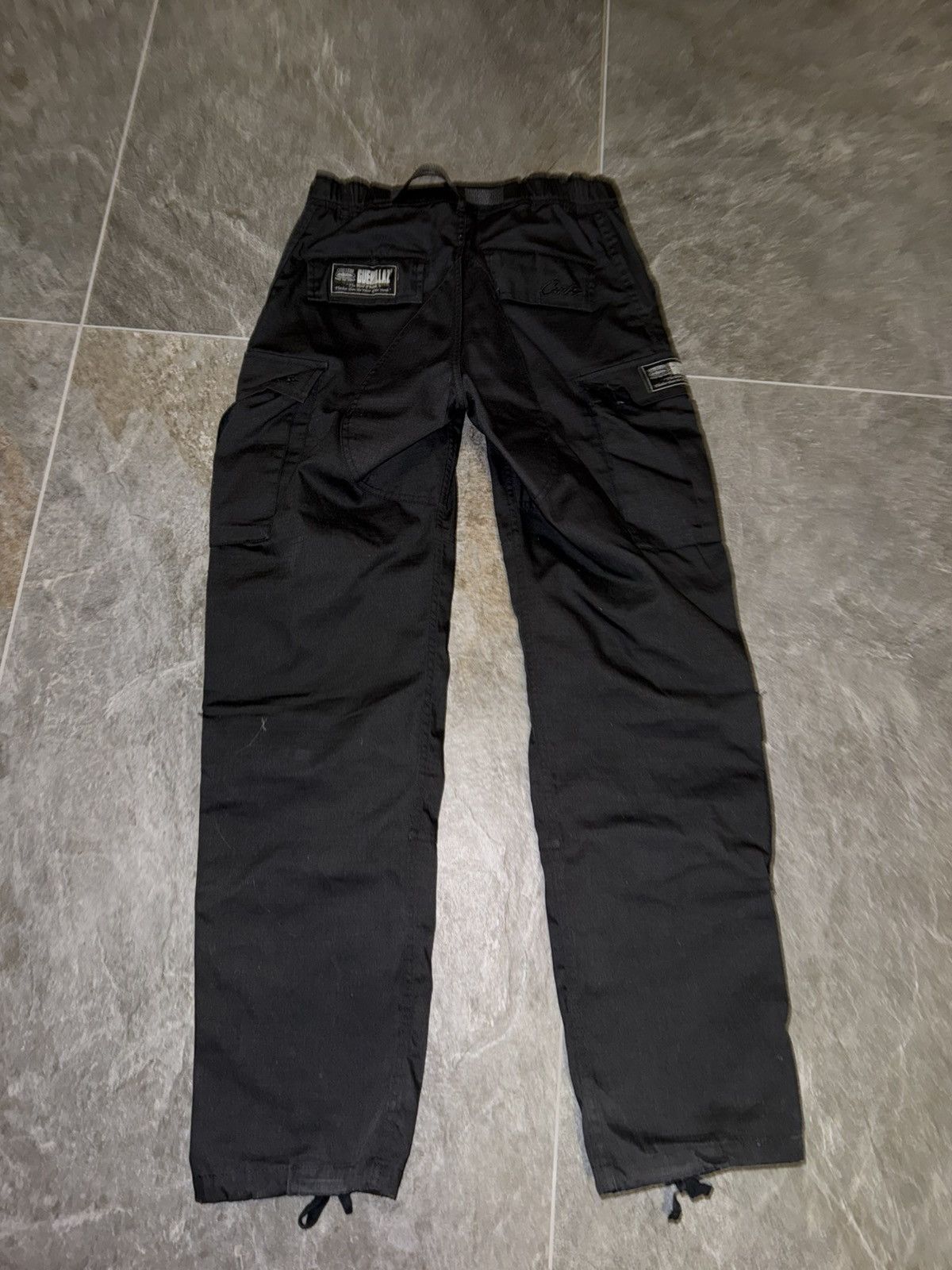 Corteiz Corteiz Cargo Hose – Schwarz – Größe S Size US 30 / EU 46 - 5 Thumbnail