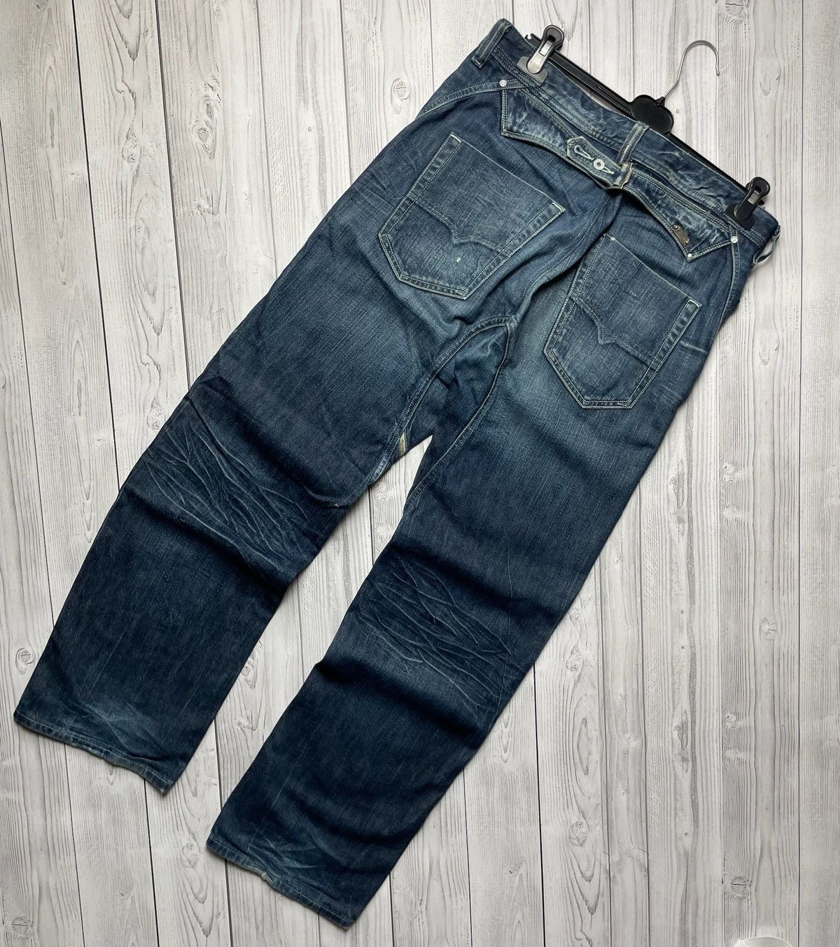 Diesel Diesel vintage y2k jeans size 33 rare faded Size US 33 - 2 Thumbnail