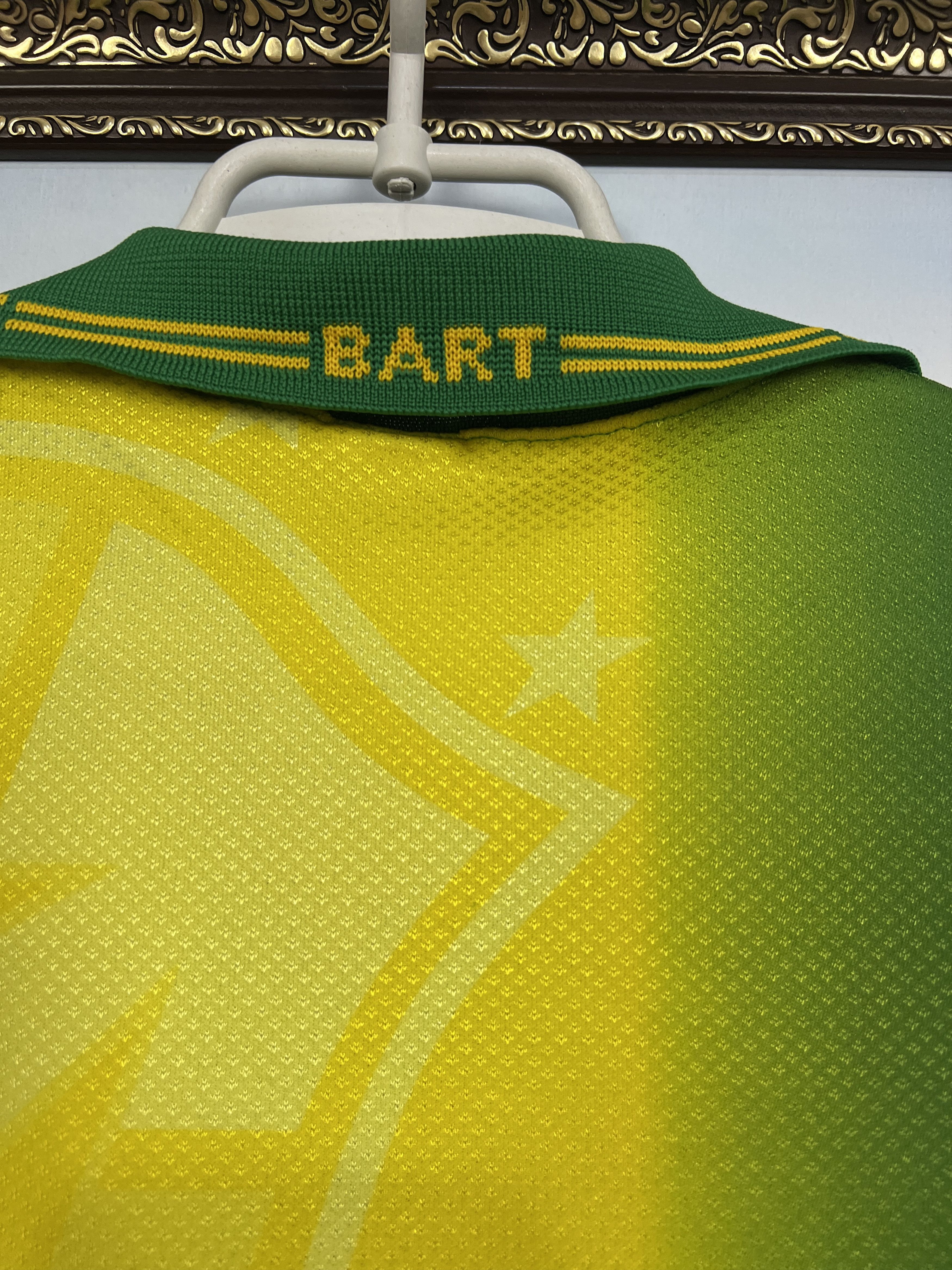 The Simpsons Vintage The Simpsons Bart Brazil Football Shirt Soccer XL Size US XL / EU 56 / 4 - 14 Thumbnail