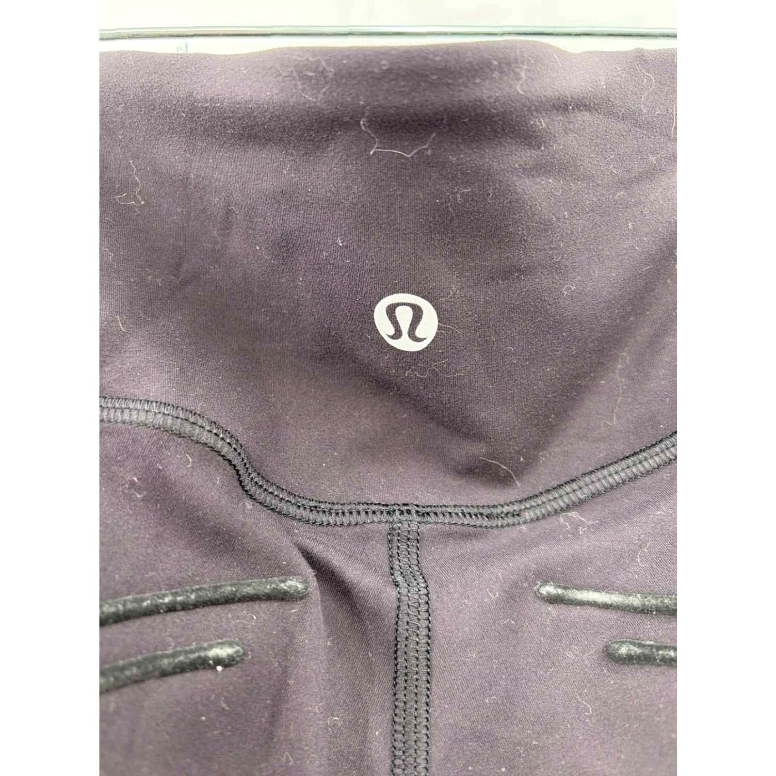 Lululemon Pre-Owned Lululemon Black Size 2 Pull On Athletic Pants Size 26" / US 2 / IT 38 - 3 Thumbnail