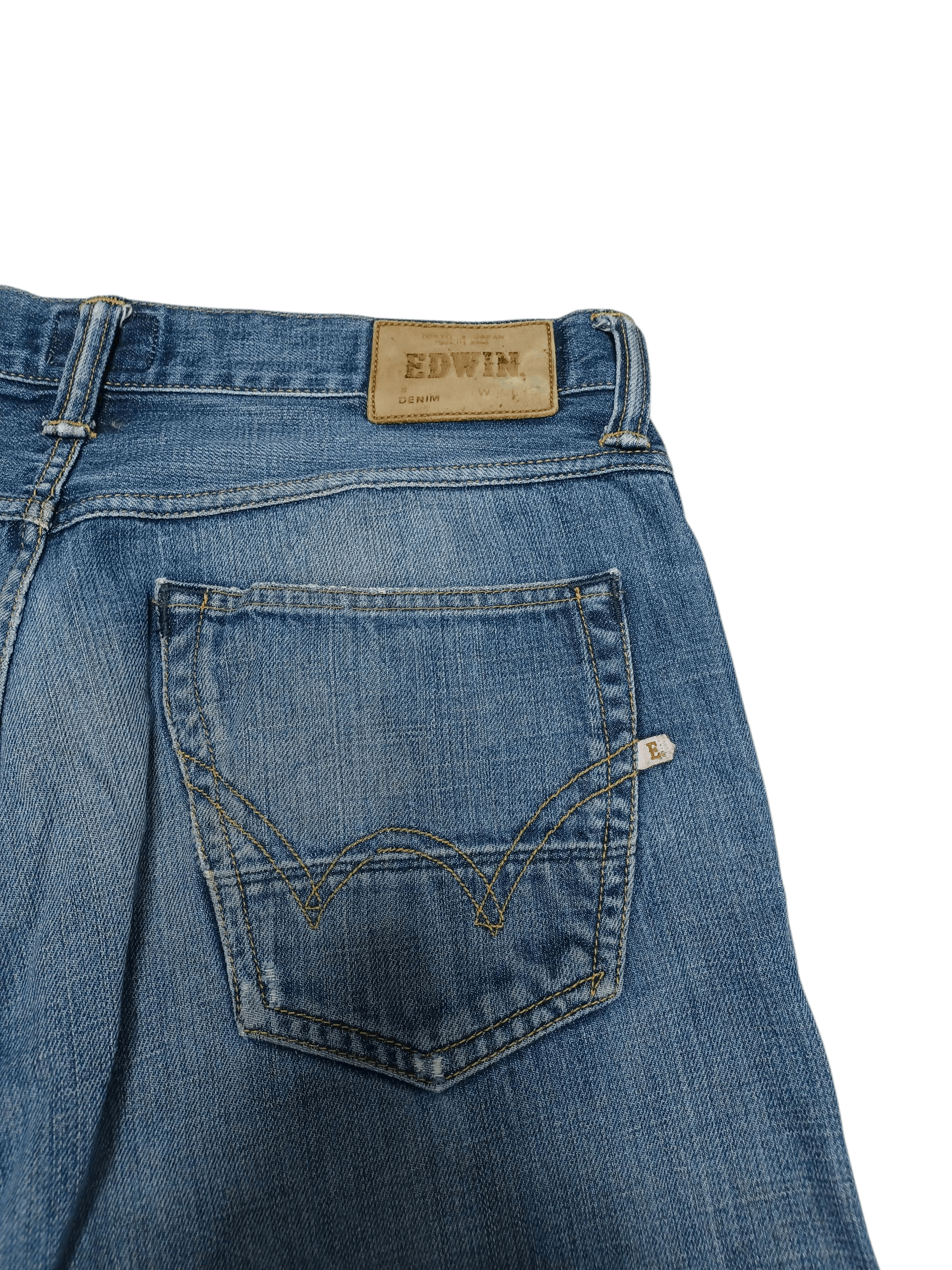 Edwin EDWIN VINTAGE MADE IN JAPAN JEANS DENIM Size US 33 - 4 Thumbnail