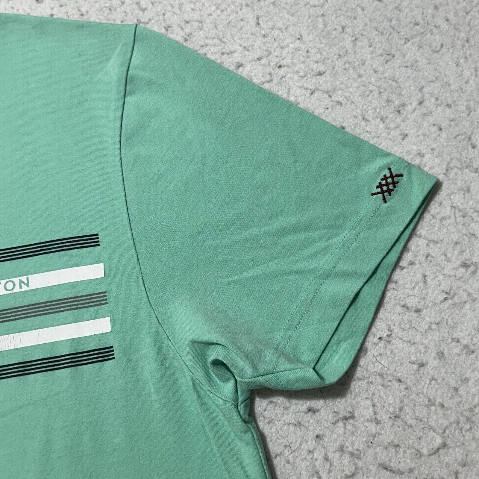 Rhone Rhone Peloton Small Mint Green Graphic T Shirt Pima Cotton Size US S / EU 44-46 / 1 - 5 Thumbnail