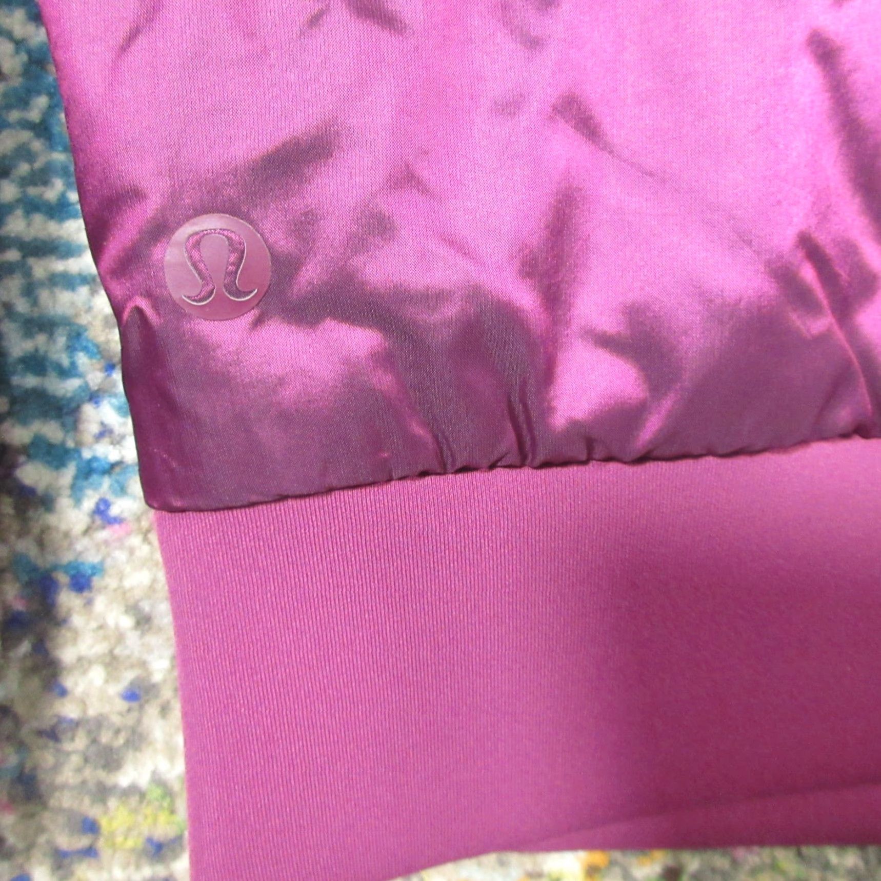 Lululemon Lululemon Puffer Jacket Womens L Magenta Reversible Shiny Blade Collar Primaloft Size L / US 10 / IT 46 - 7 Thumbnail