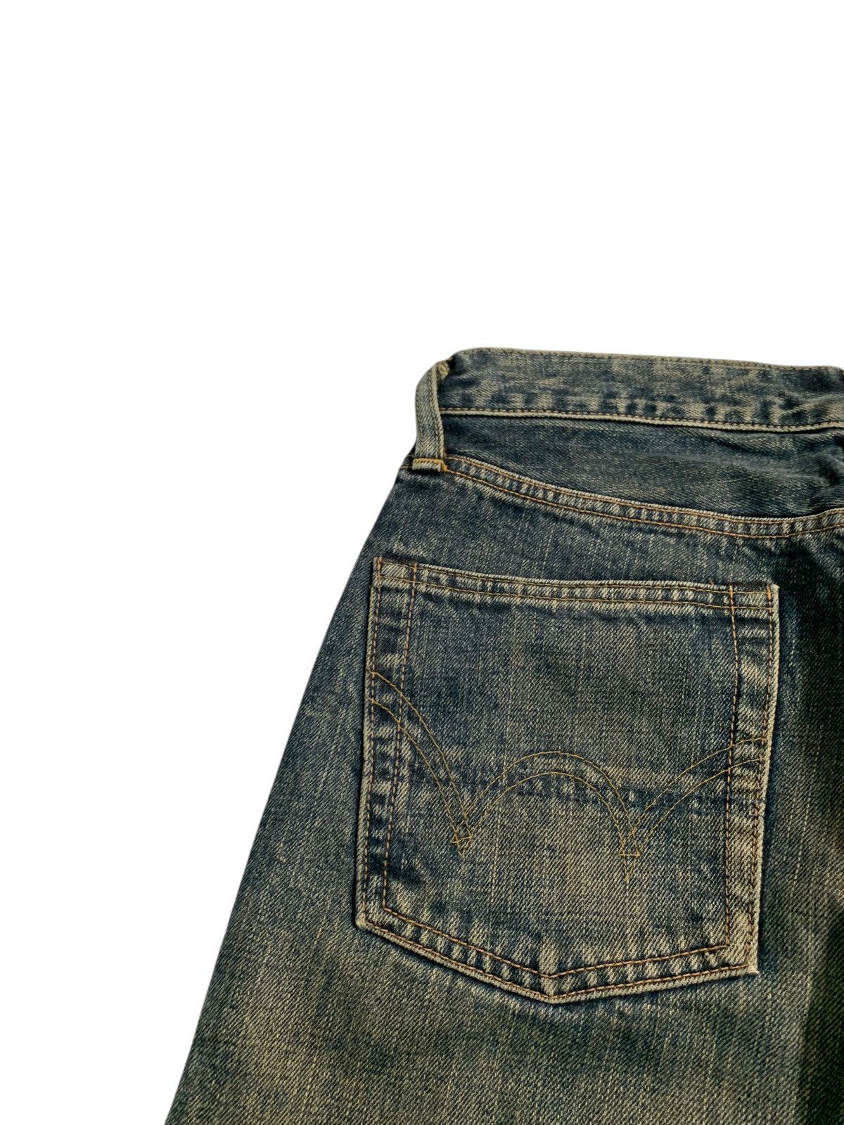 Kapital VINTAGE EDWIN 505XX SELVEDGE FADED&RUSTY JAPANESE DENIM Size US 29 - 13 Thumbnail