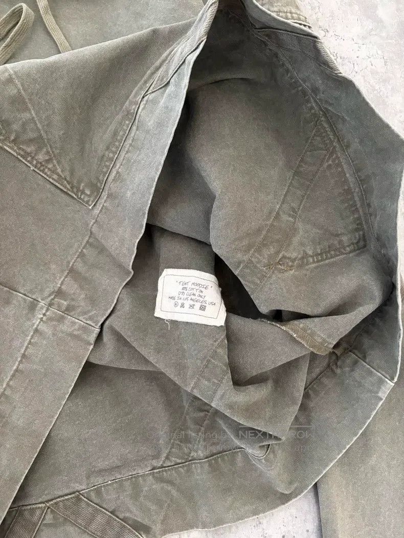 Greg Lauren Greg Lauren Hooded Cotton Canvas Sweatshirt Size US L / EU 52-54 / 3 - 4 Thumbnail