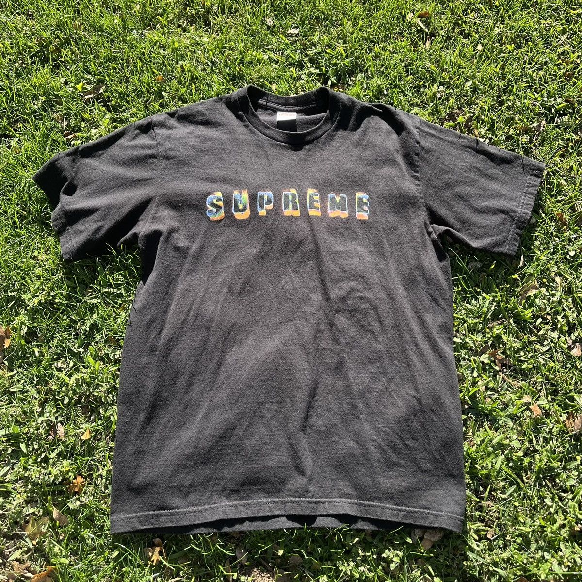Supreme Supreme Stencil Black T Shirt Size US M / EU 48-50 / 2 - 1 Preview