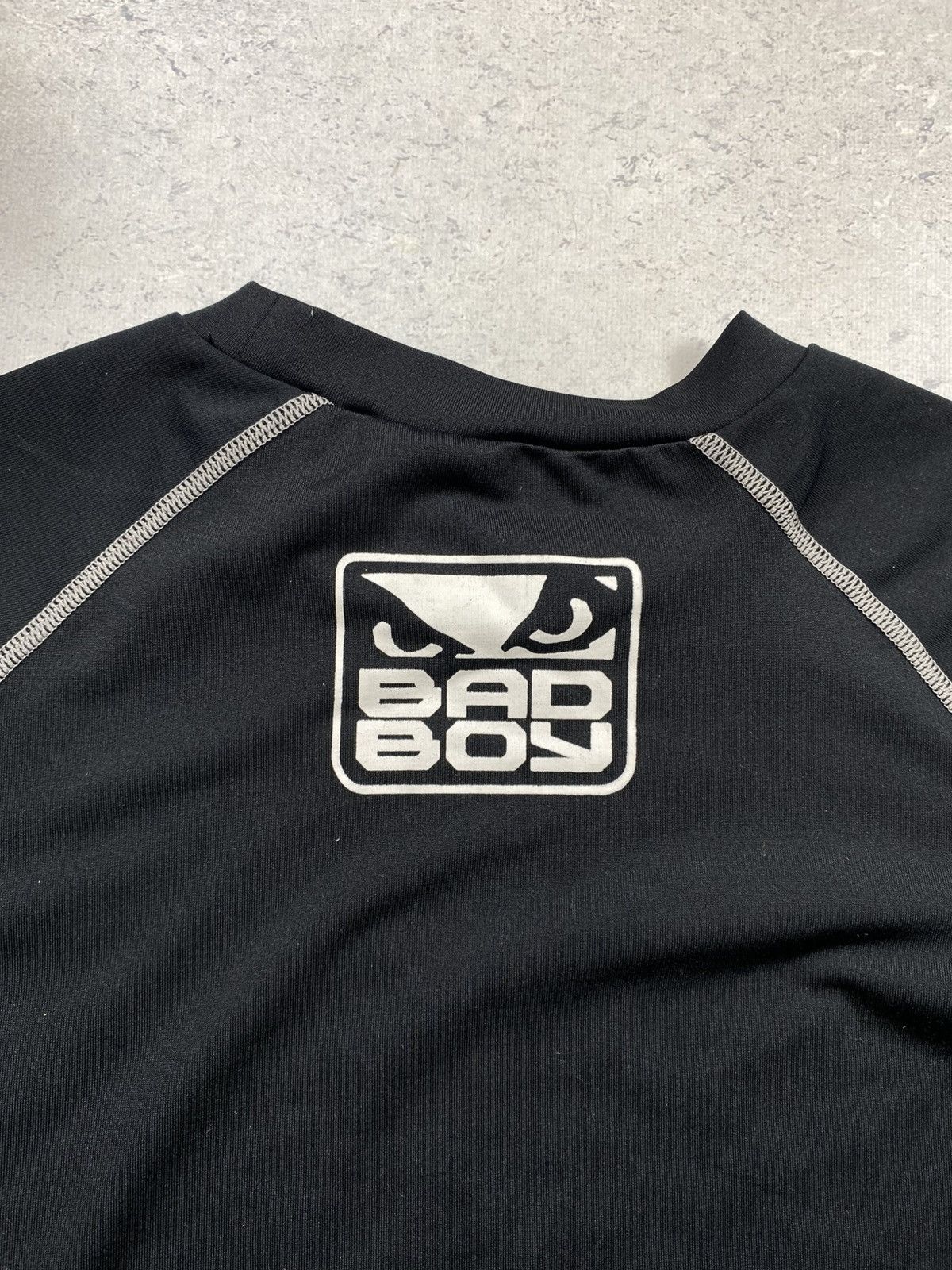UFC Black Rashguard Bad Boy Engage short sleeve Size US M / EU 48-50 / 2 - 6 Thumbnail