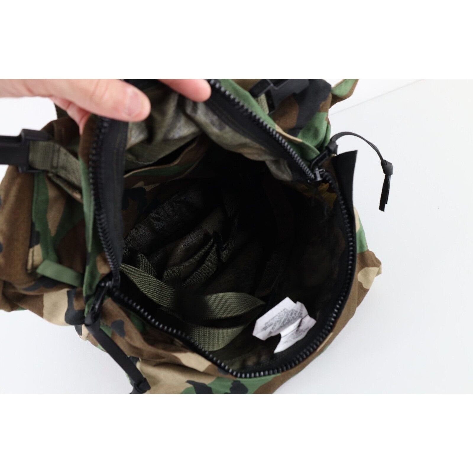 Vintage Vintage Military Issue Camouflage Combat Patrol Backpack Size ONE SIZE - 11 Thumbnail