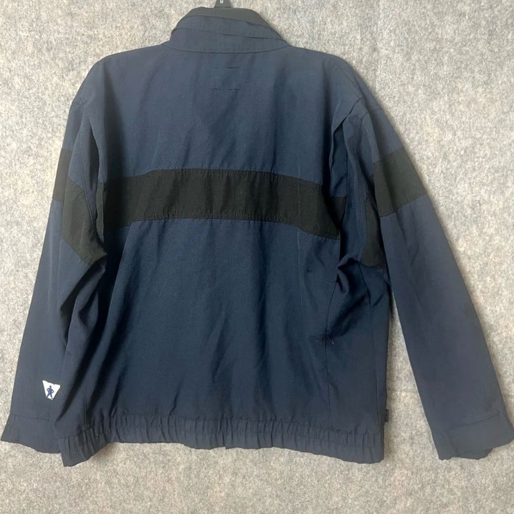 Vintage Workrite FR Jacket Men's Medium lightweight Navy fire resistant work Size US M / EU 48-50 / 2 - 6 Thumbnail