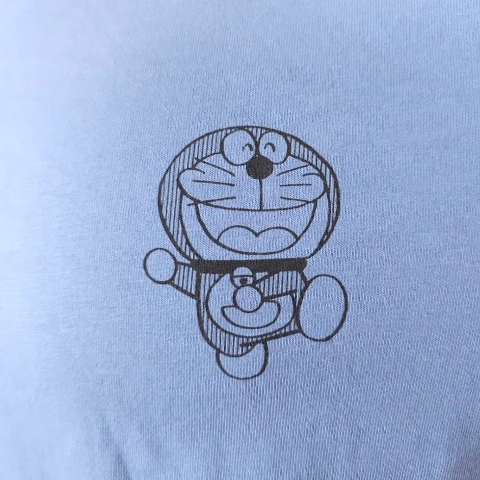 Uniqlo VINTAGE Doraemon T Shirt Mens Size Small Blue Fujiko Fujio Perman Kiteretsu Daihyakka Size US S / EU 44-46 / 1 - 3 Thumbnail