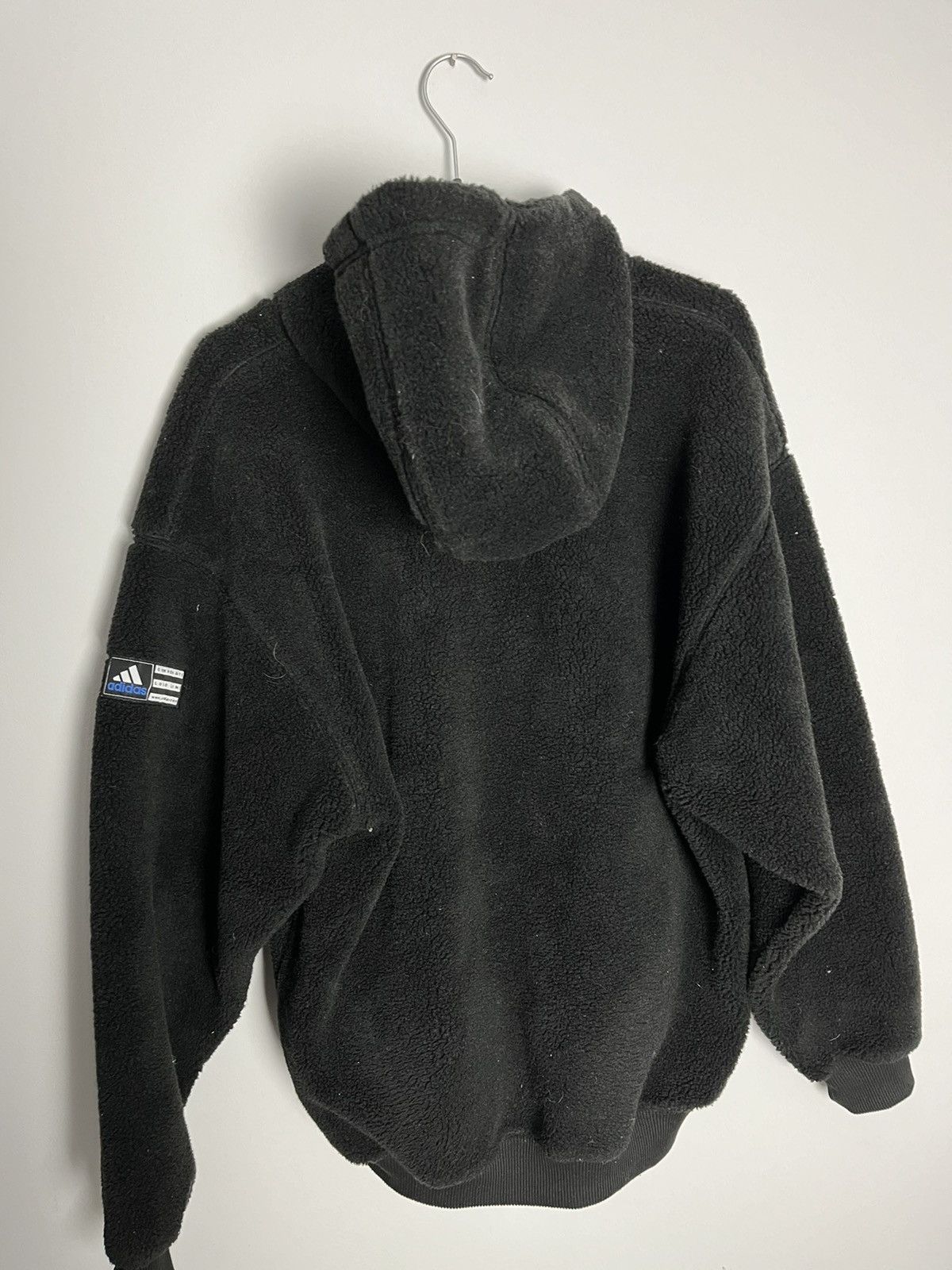 Adidas × Vintage Vintage adidas polar hoodie big logo y2k Size US M / EU 48-50 / 2 - 6 Thumbnail