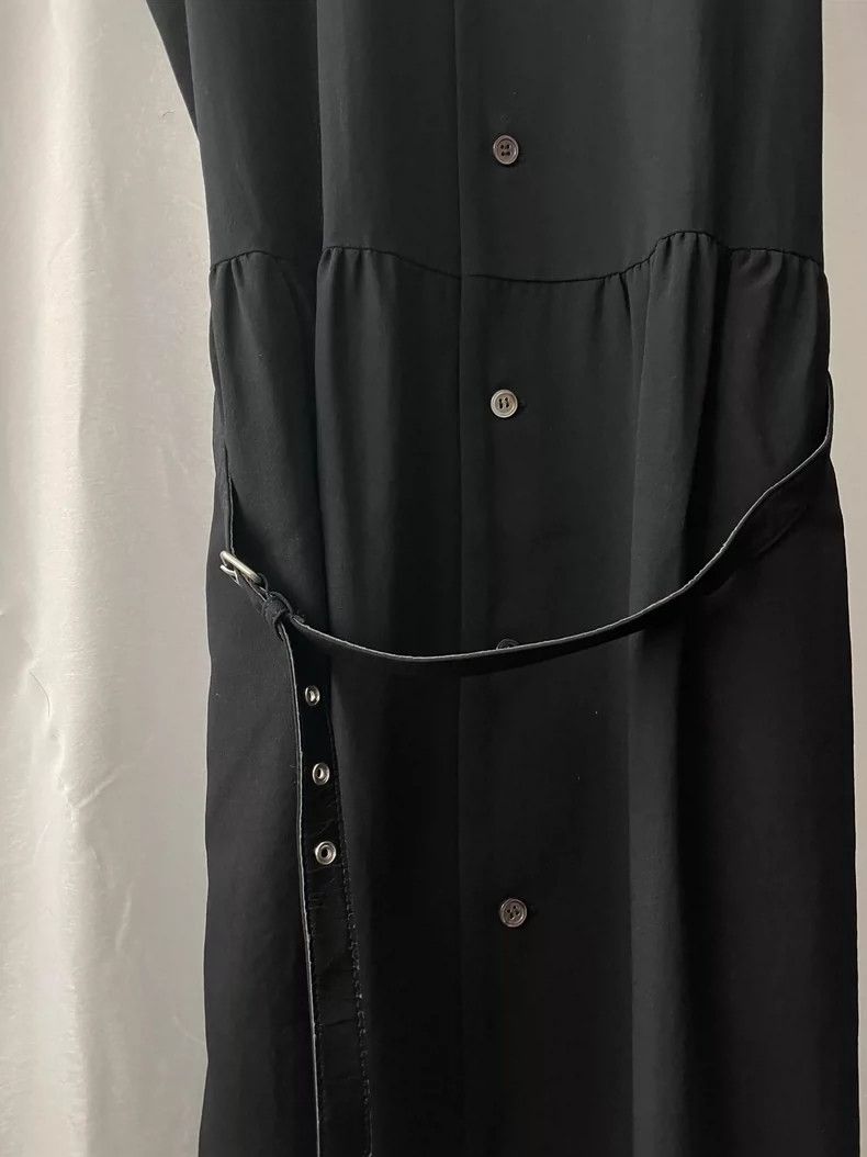 Comme des Garcons Comme Des Garcons Medieval Women's Black Belted Dress Shor Size M / US 6-8 / IT 42-44 - 4 Thumbnail
