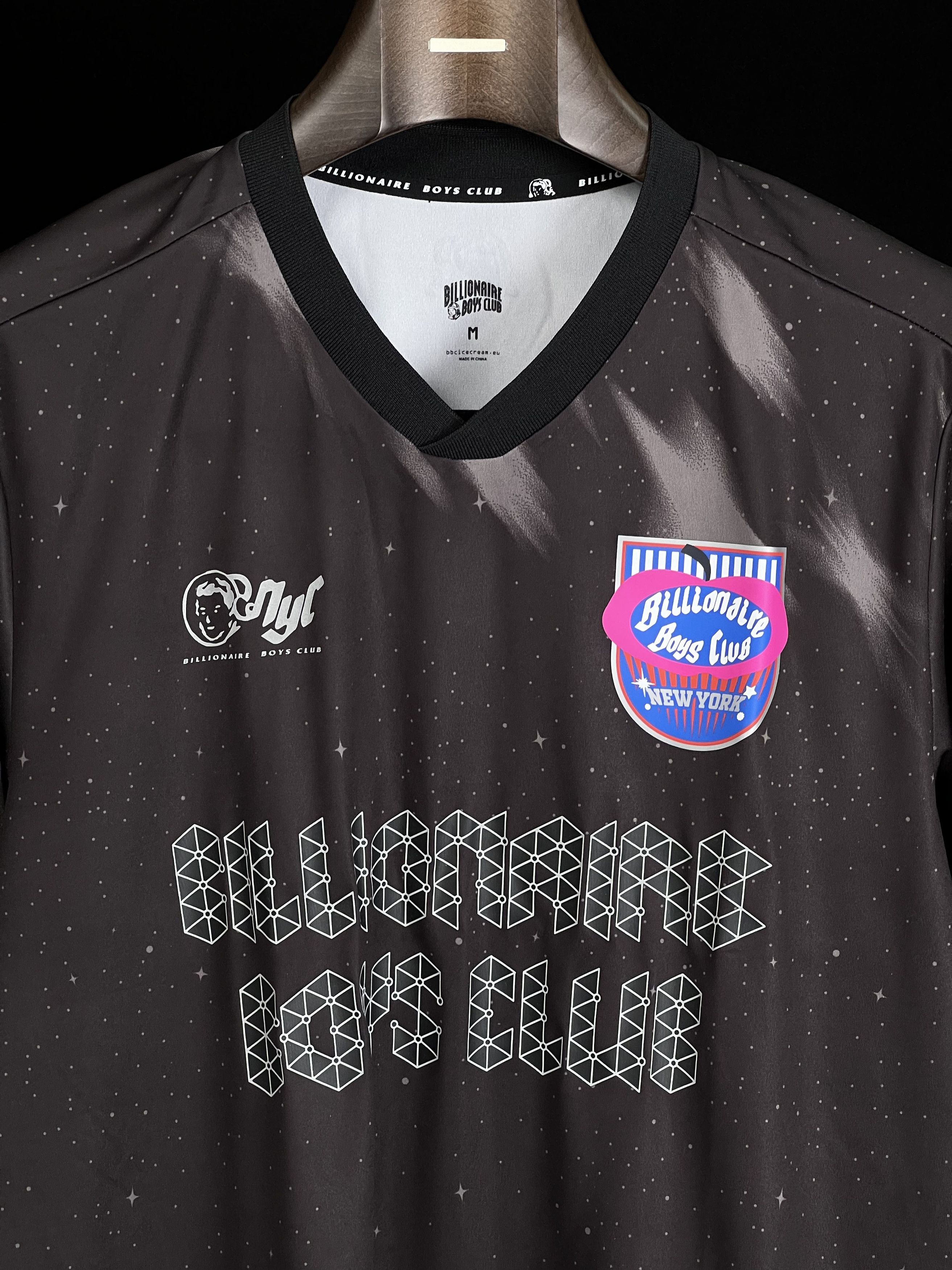 Billionaire Boys Club Brand New BBC NYC FOOTBALL SHIRT - BLACK Size US M / EU 48-50 / 2 - 2 Thumbnail