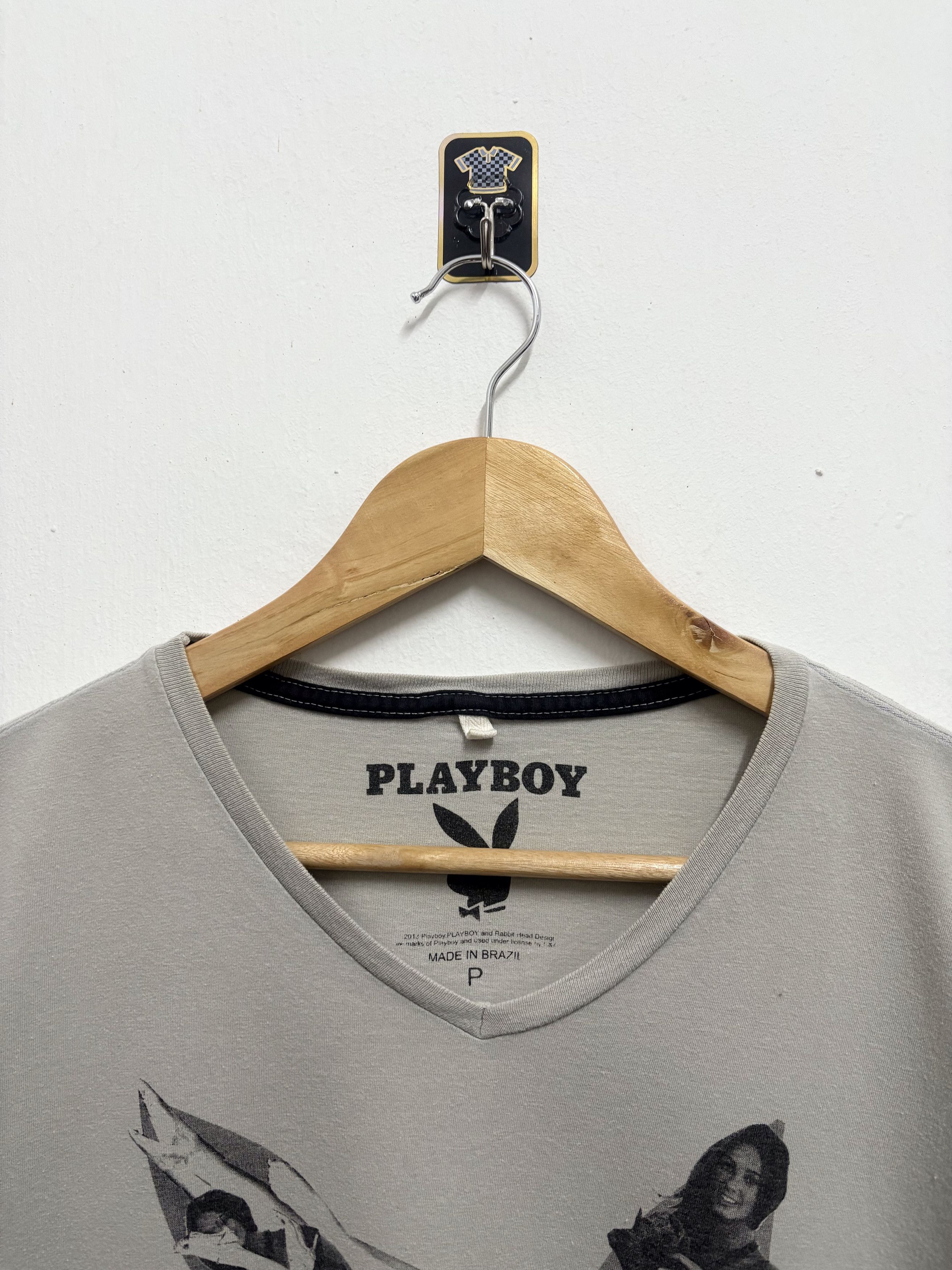 Hysteric Glamour × Playboy × Vintage 2000's Playboy - Party At the Mansion T-Shirt Size L / US 10 / IT 46 - 6 Thumbnail