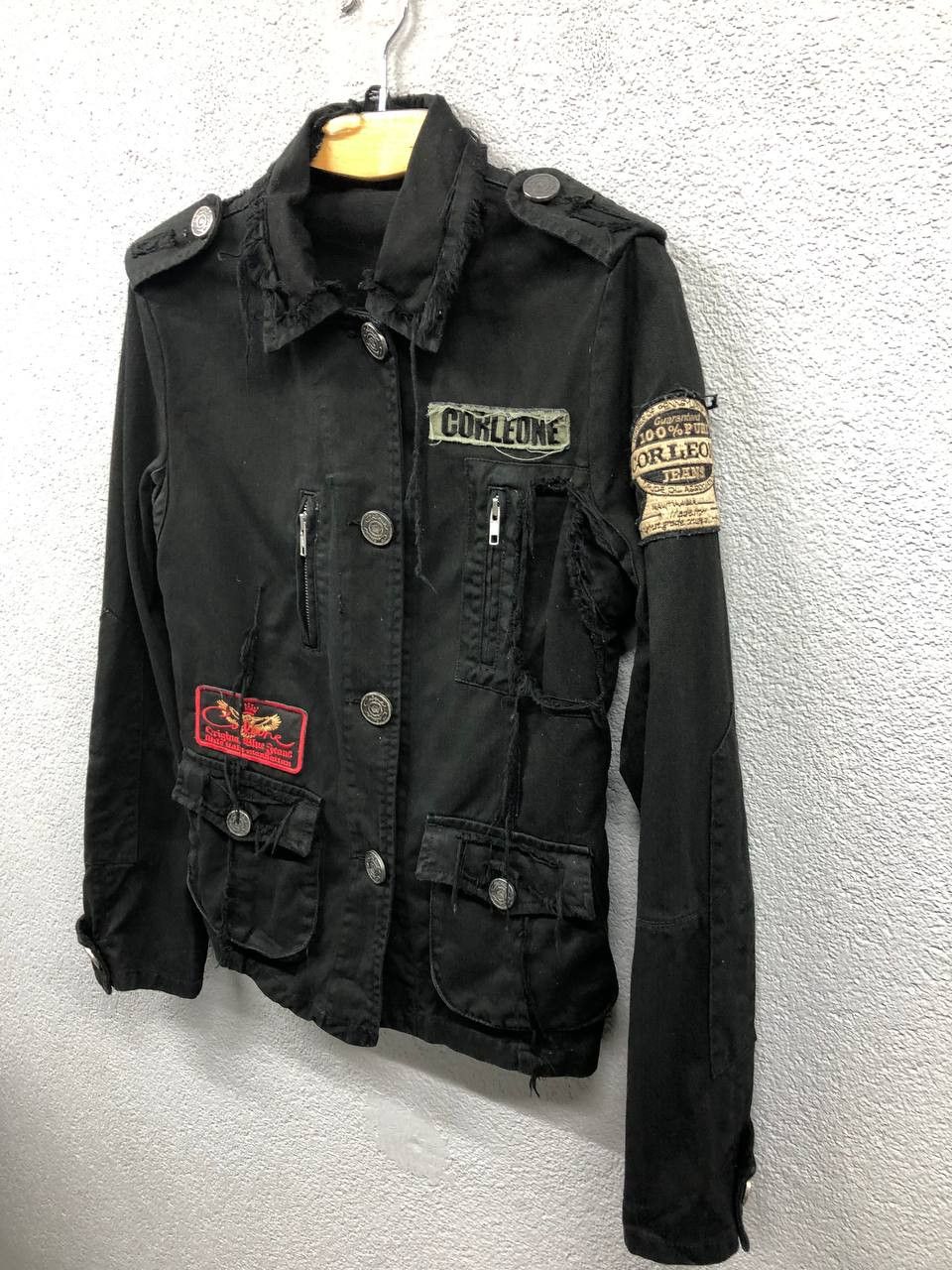 Japanese Brand Corleone womens jeans jacket M Size M / US 6-8 / IT 42-44 - 2 Thumbnail