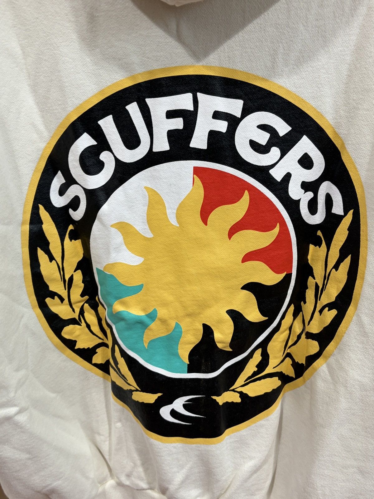 Other Scuffers Champ Ecru Zipped Hoodie Size US L / EU 52-54 / 3 - 7 Thumbnail