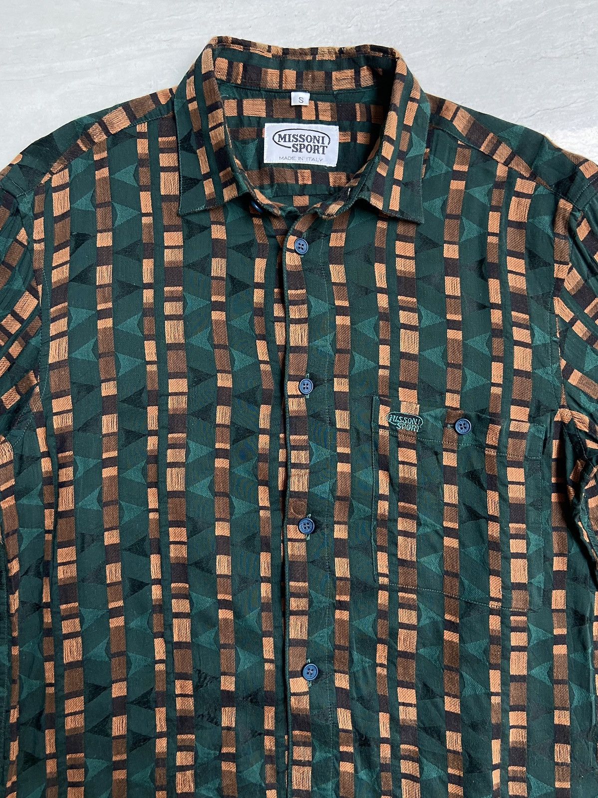 Missoni MISSONI SPORT Motive Shirt Size US S / EU 44-46 / 1 - 3 Thumbnail