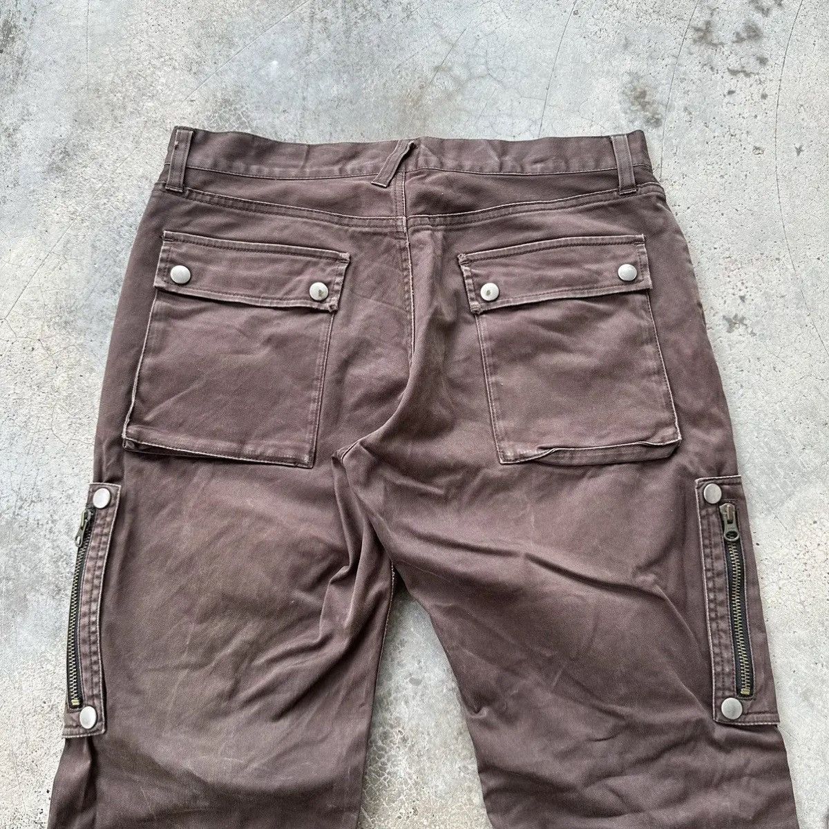 PPFM STEALS💥Vtg PPFM Utility Multipocket Faded Double Bones Pant Size US 31 - 11 Thumbnail