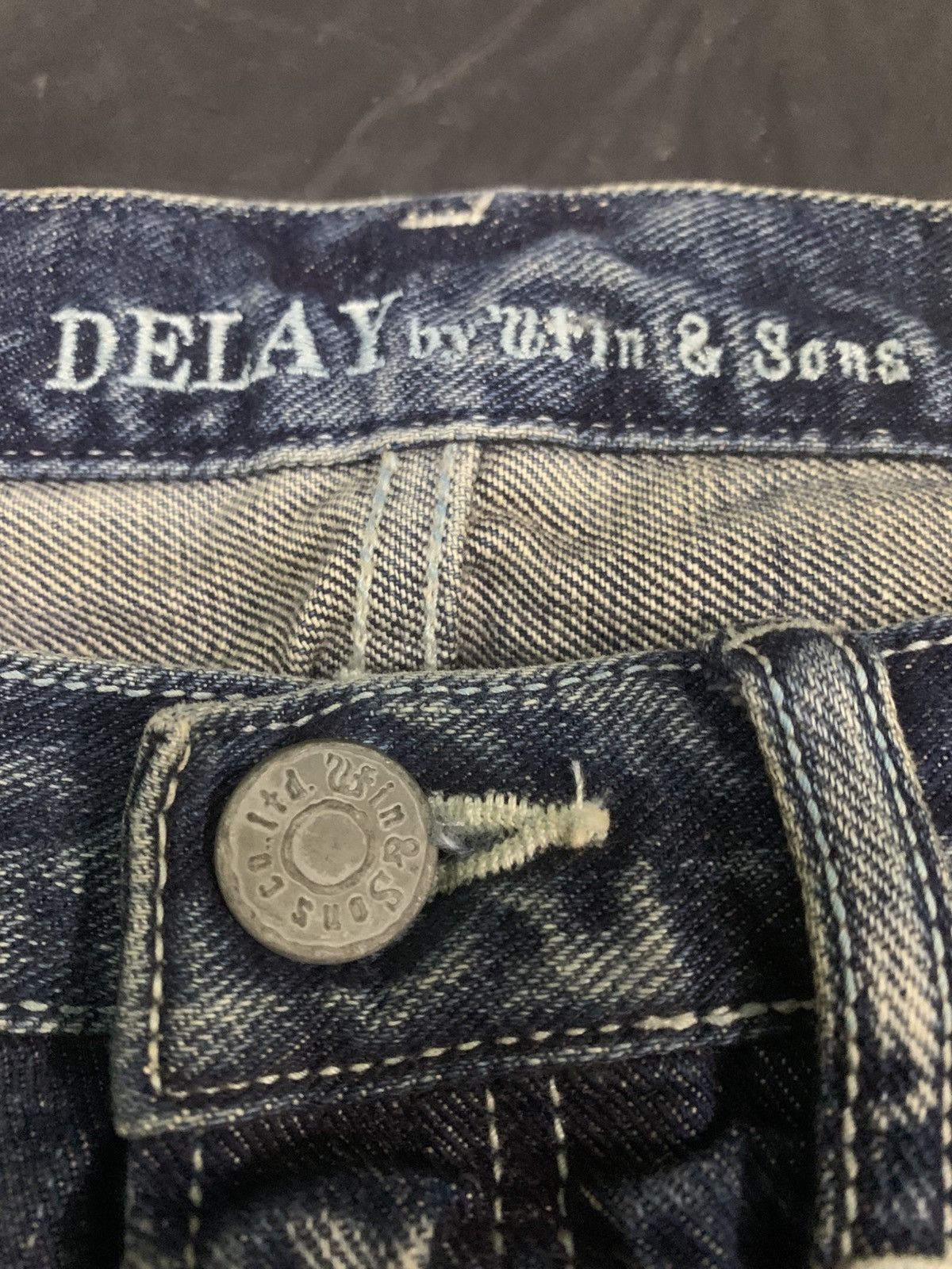 If Six Was Nine × Japanese Brand × Le Grande Bleu (L.G.B.) DELAY by ufin&sons flare Size US 31 - 5 Thumbnail