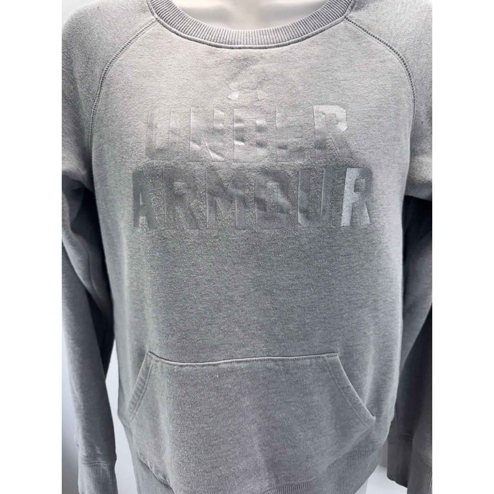 Under Armour Under Armour Sweatshirt Women’s Small Grey Cold Gear Gray Size S / US 4 / IT 40 - 2 Thumbnail