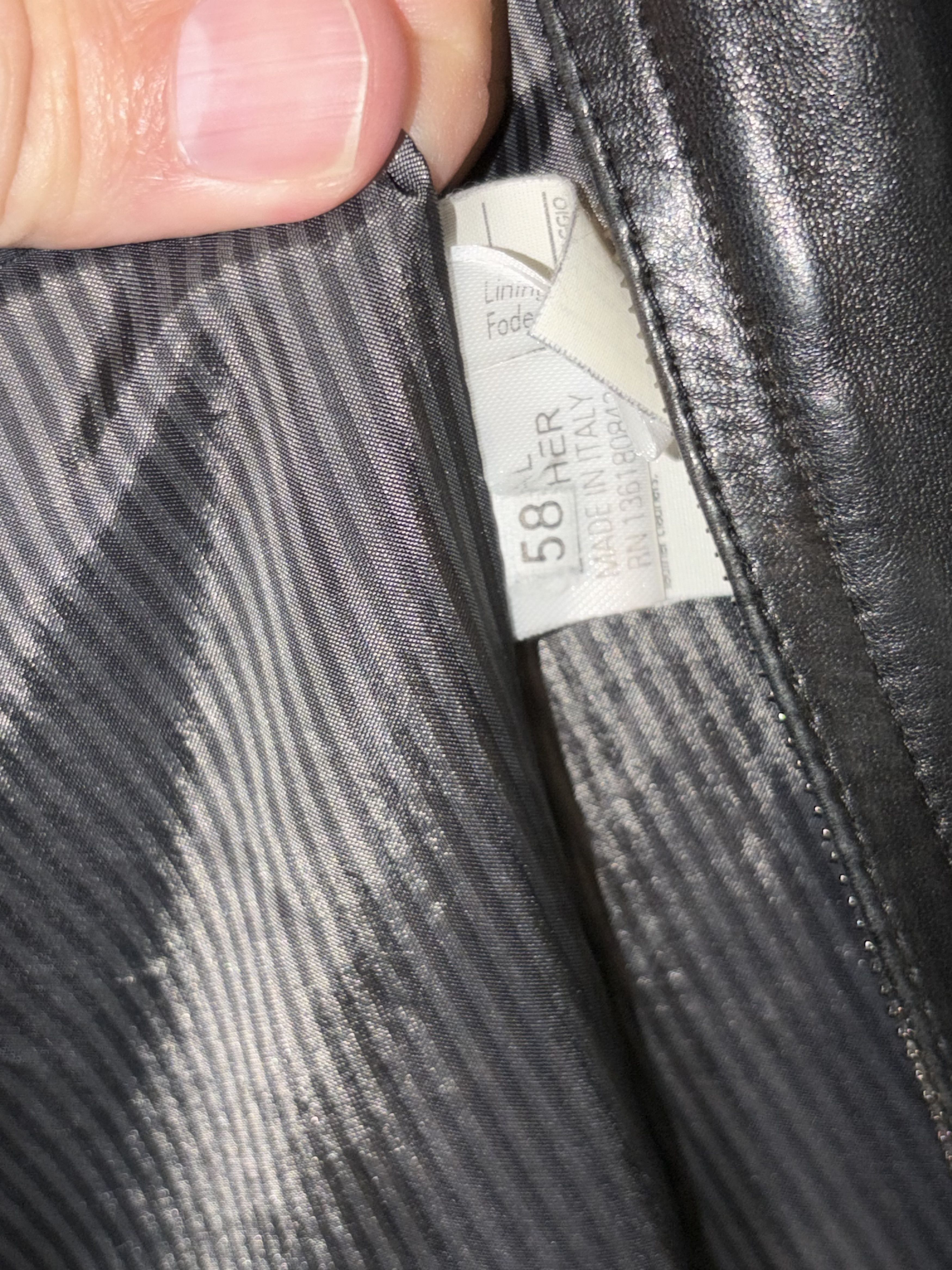 Salvatore Ferragamo Ferragamo Leather Jacket Size US XXL / EU 58 / 5 - 7 Thumbnail
