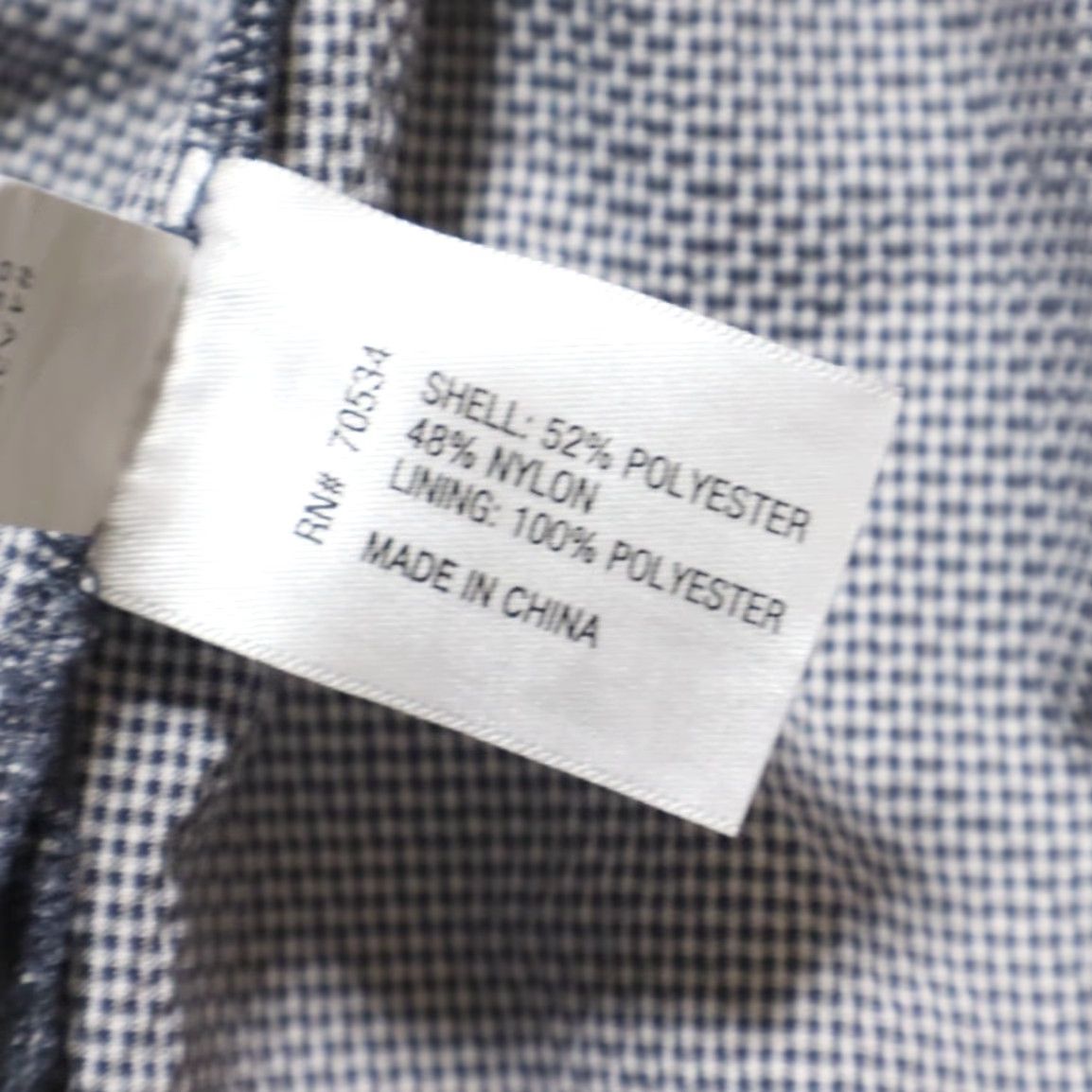 Orvis Orvis Trout Seersucker Fishing Polyester Check Button Up Shirt Gray L Men's Shirt Size US L / EU 52-54 / 3 - 6 Thumbnail