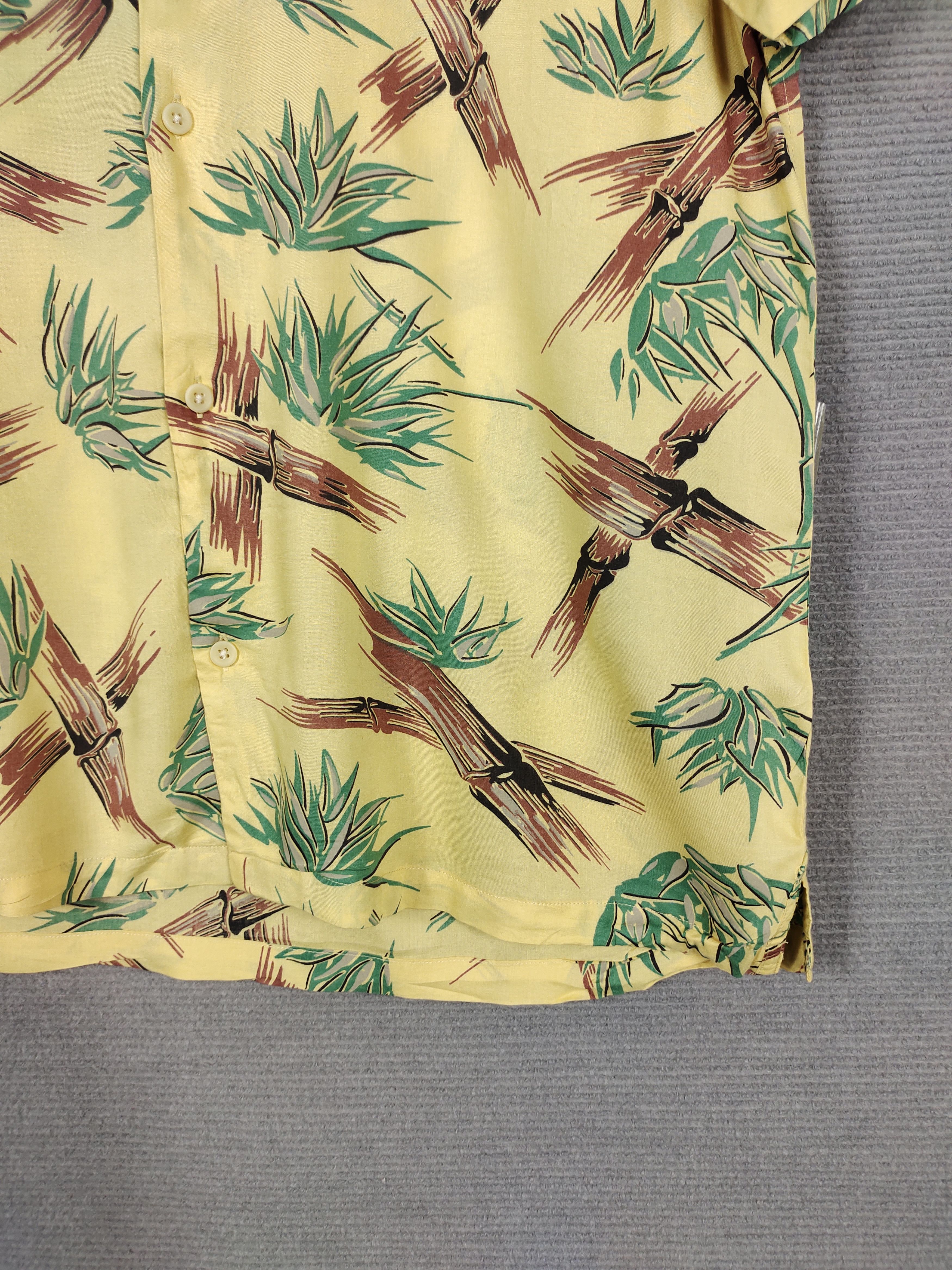 Allsaints Allsaints Rayon Bamboo Printed Hawaiian Shirt Size US L / EU 52-54 / 3 - 4 Thumbnail