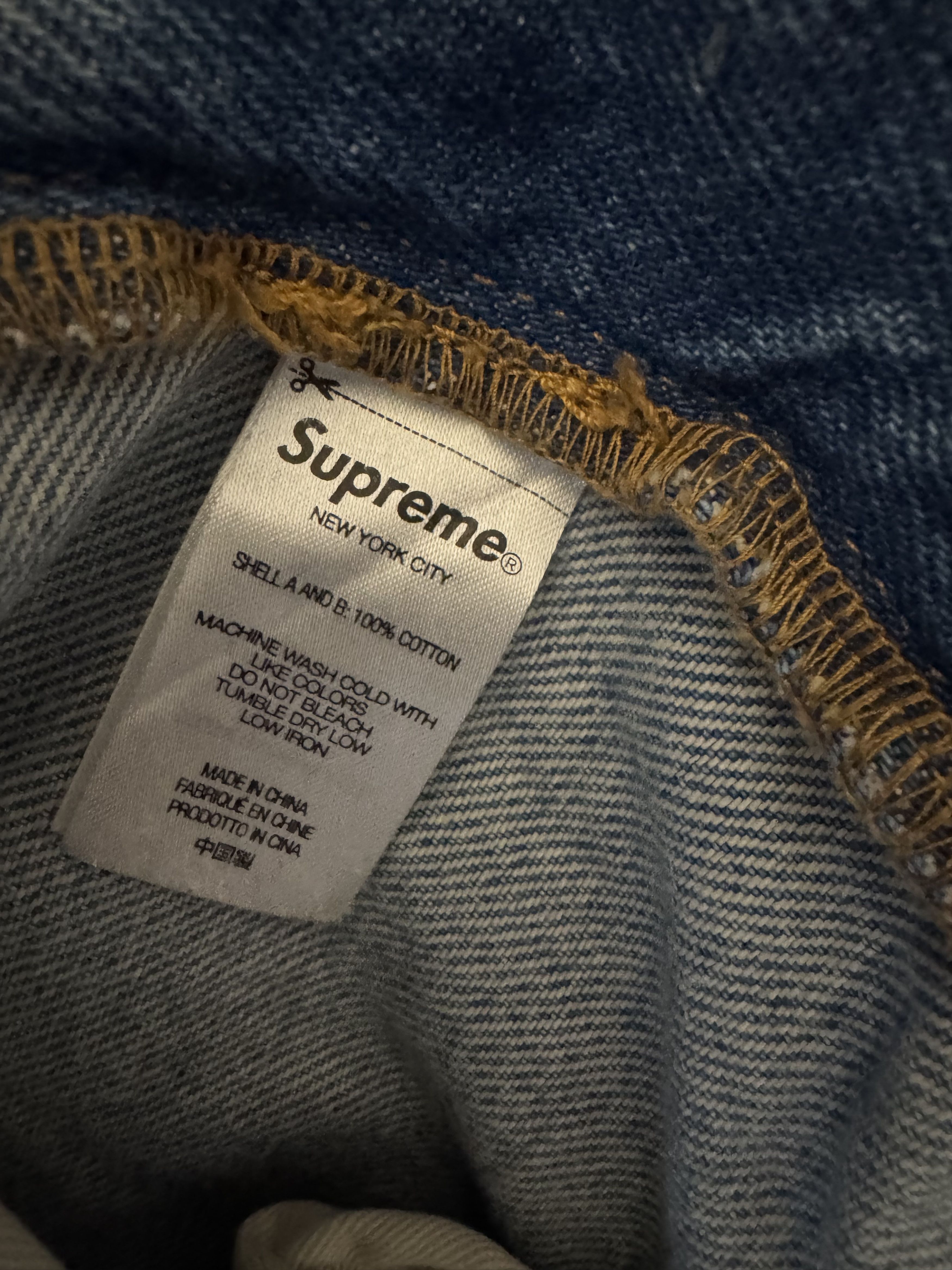 Supreme Double Knee Painter Pants Denim Size US 30 / EU 46 - 5 Thumbnail