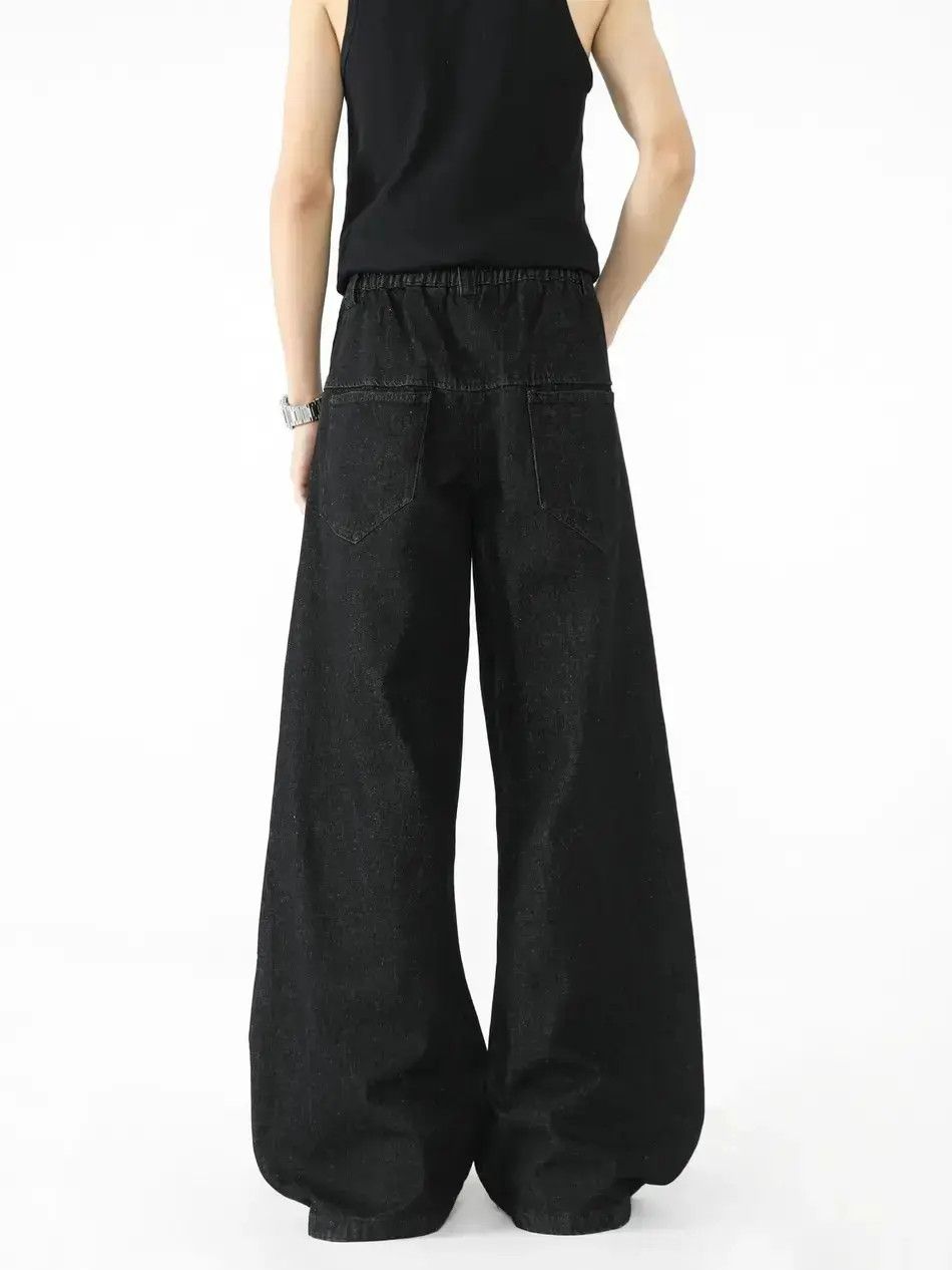 Japanese Brand Retro loose hip-hop wide leg jeans Size US 32 / EU 48 - 5 Thumbnail