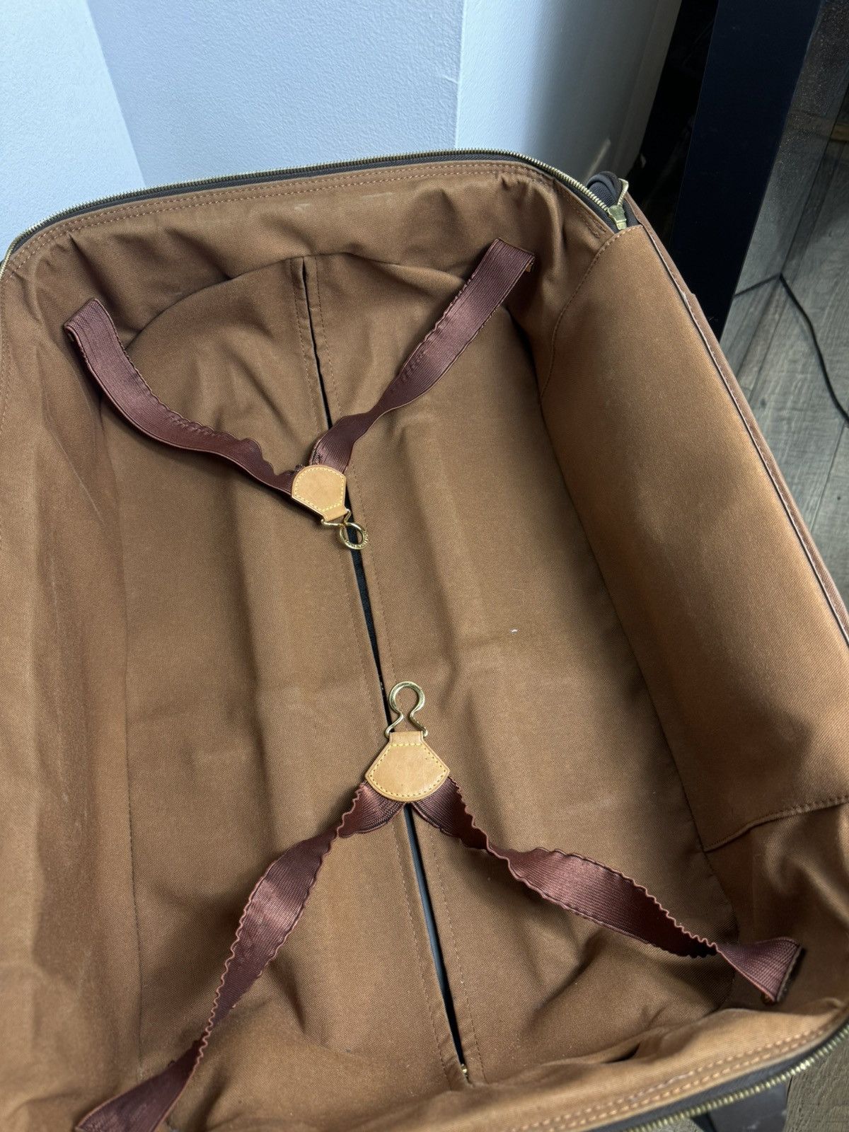 Louis Vuitton Louis Vuitton Monogram Leather Pegas 55 Rolling Suitcase Size ONE SIZE - 7 Thumbnail