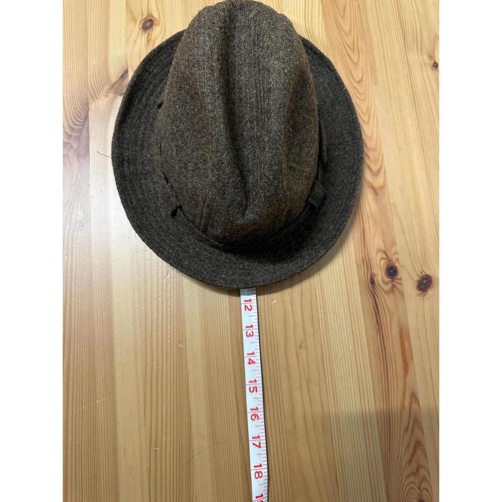 Stetson Vintage Stetson Wool Fedora Hat Size 6 7/8 Size ONE SIZE - 8 Thumbnail