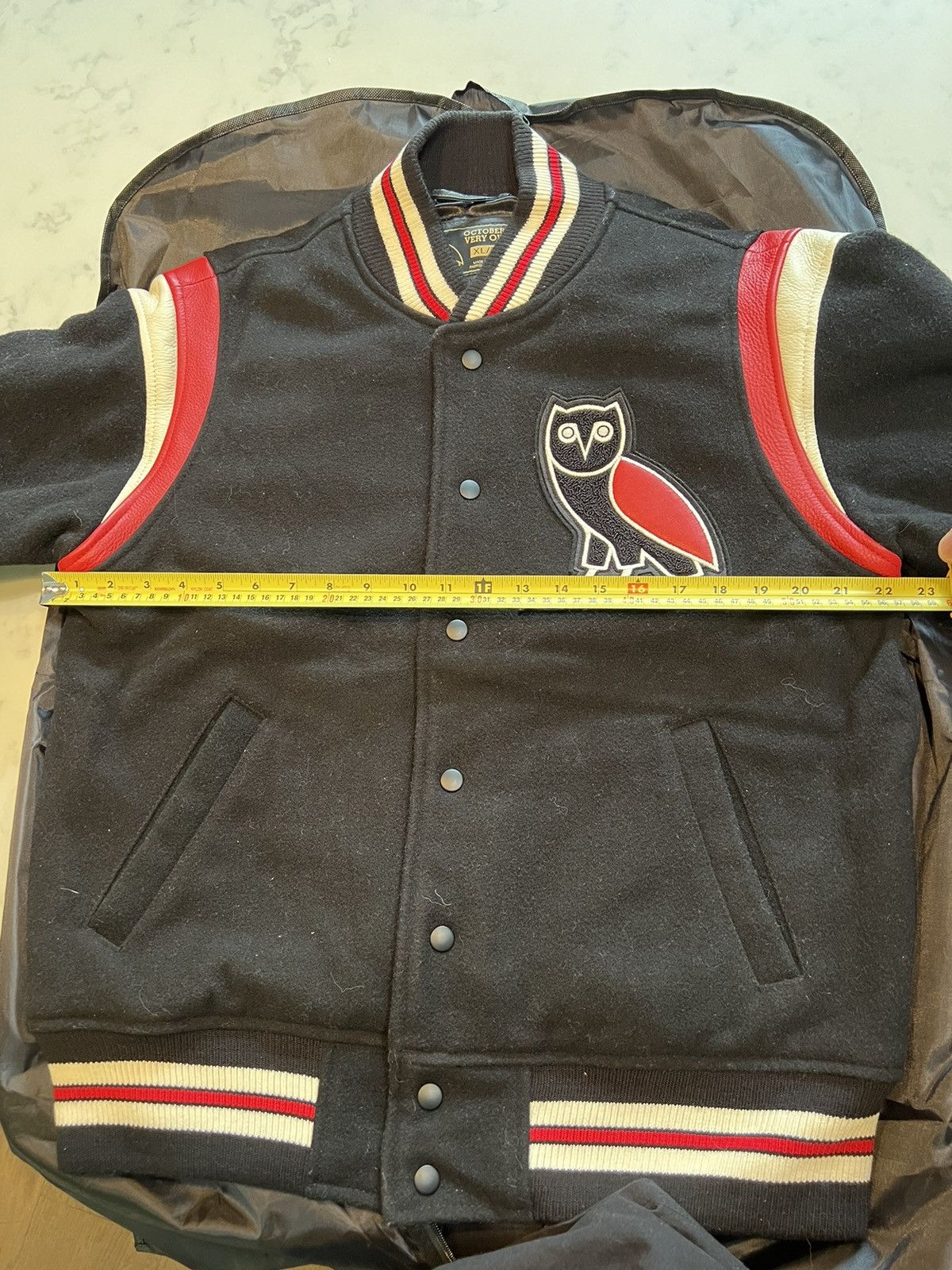Drake OVO SOPHOMORE JACKET - BLACK TEAM VARSITY JACKET 2018 Size US XL / EU 56 / 4 - 10 Thumbnail