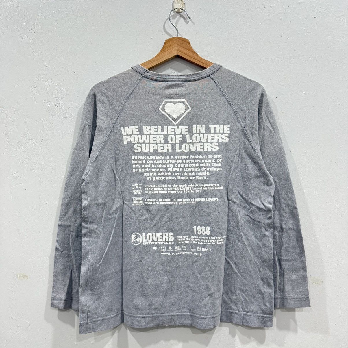 Band Tees Super Lovers Longsleeve Tee Size US M / EU 48-50 / 2 - 4 Thumbnail