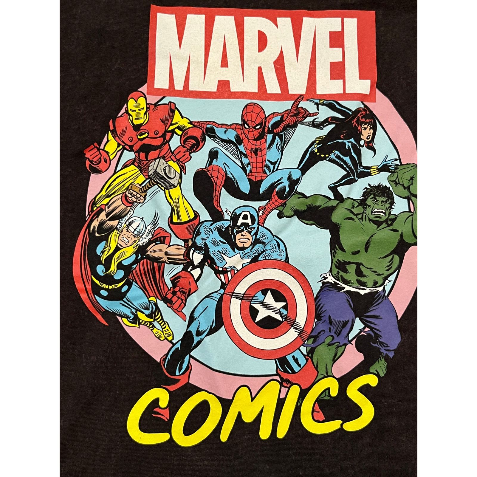 Marvel Comics Marvel Comics T-Shirt XL Retro Avengers Acid Wash Mineral Size US XL / EU 56 / 4 - 2 Thumbnail