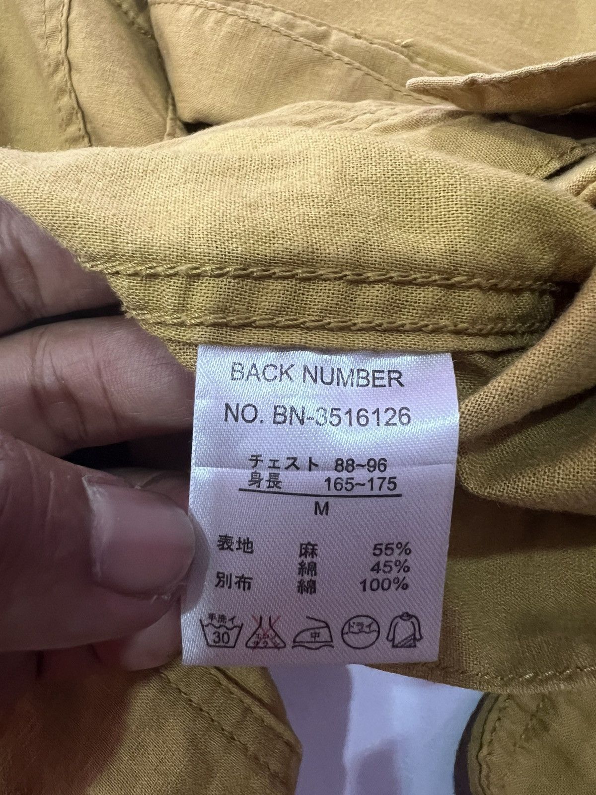 🔥 BACK NUMBER SOFT TRUCKER JACKET - M