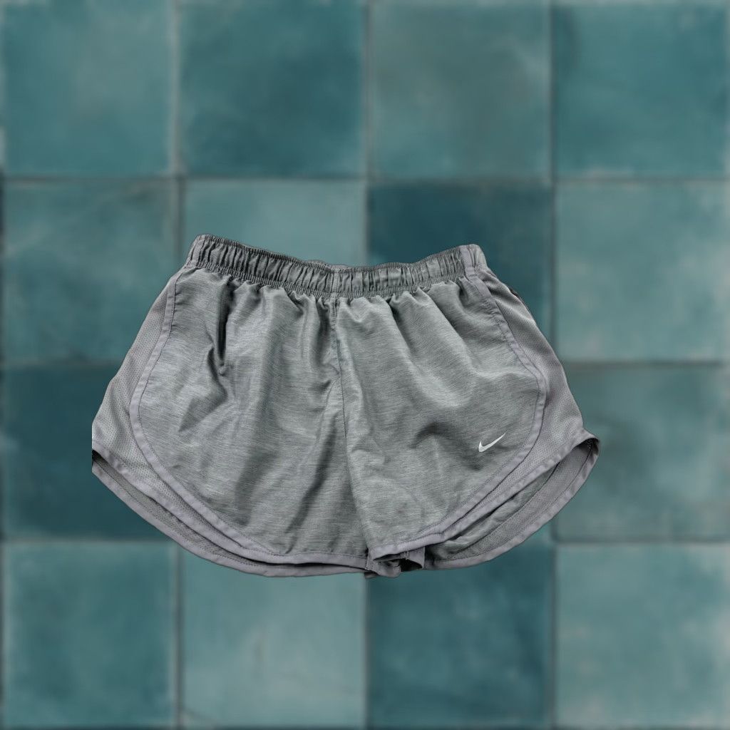 Nike Nike Shorts M Medium Grey Tempo Running Lined Brief Women’s Size 32" / US 10 / IT 46 - 1 Thumbnail