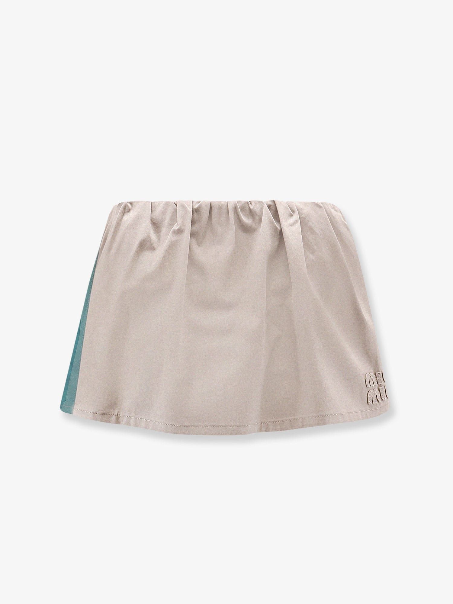Miu Miu Miu Miu Old Twill Mini Skirt Tag Size IT 38 Women - USA Tariffs Included Size 26" / US 2 / IT 38 - 1 Thumbnail